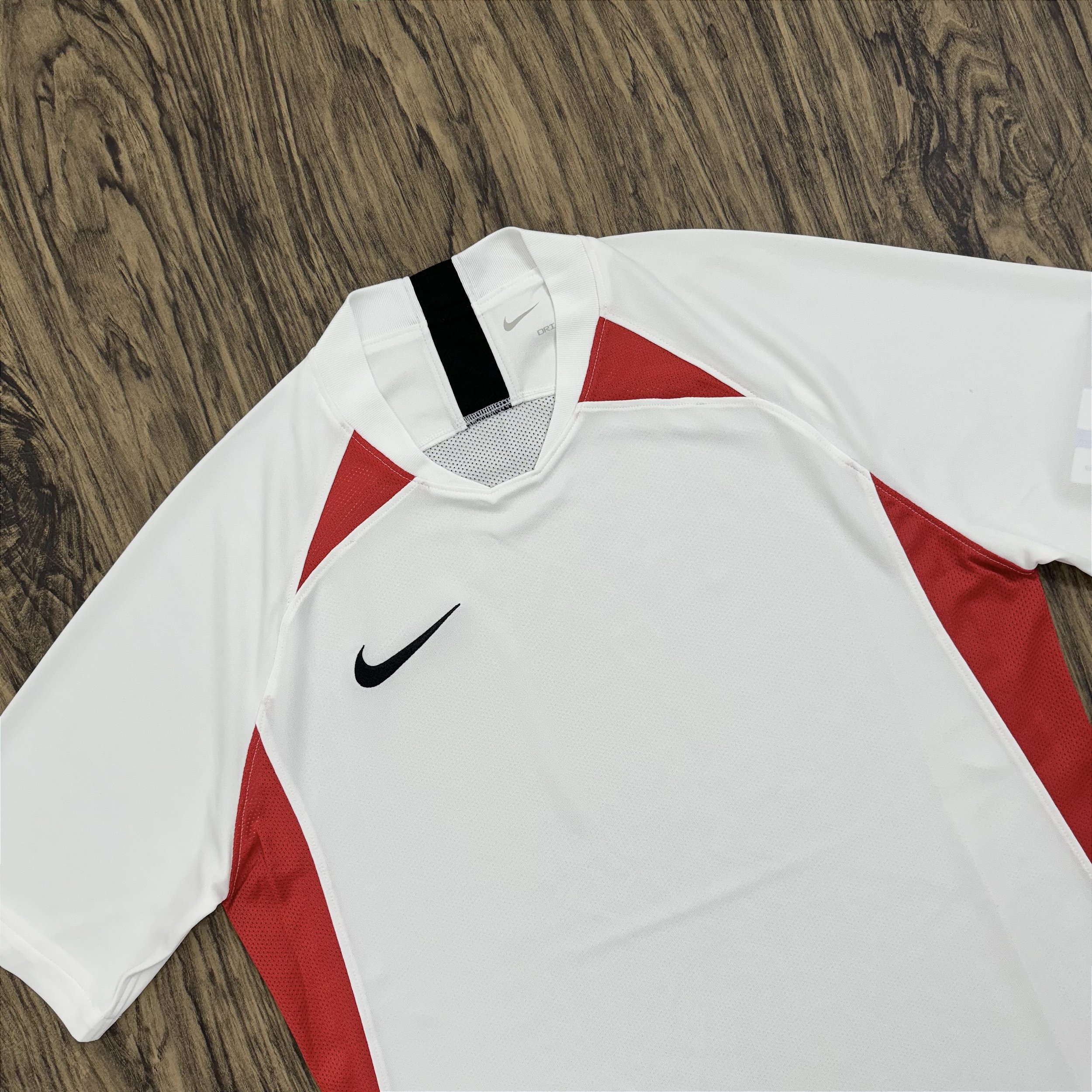 Conjunto Nike Dri-Fit Academy Branco/Vermelho/Preto - Top Store