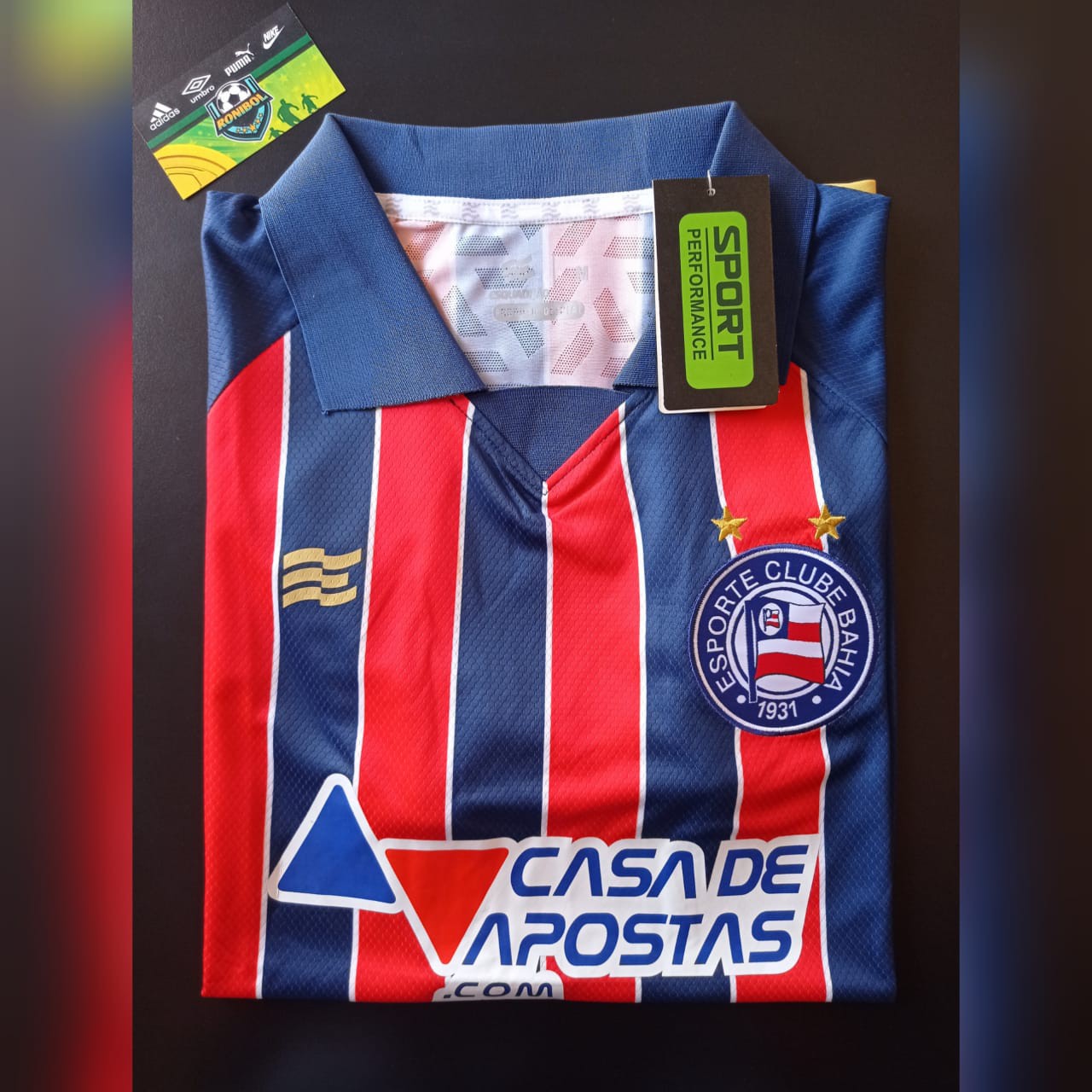 Camisa Bahia 2024 Uniforme 2 Versão Torcedor Oficial - Masculino