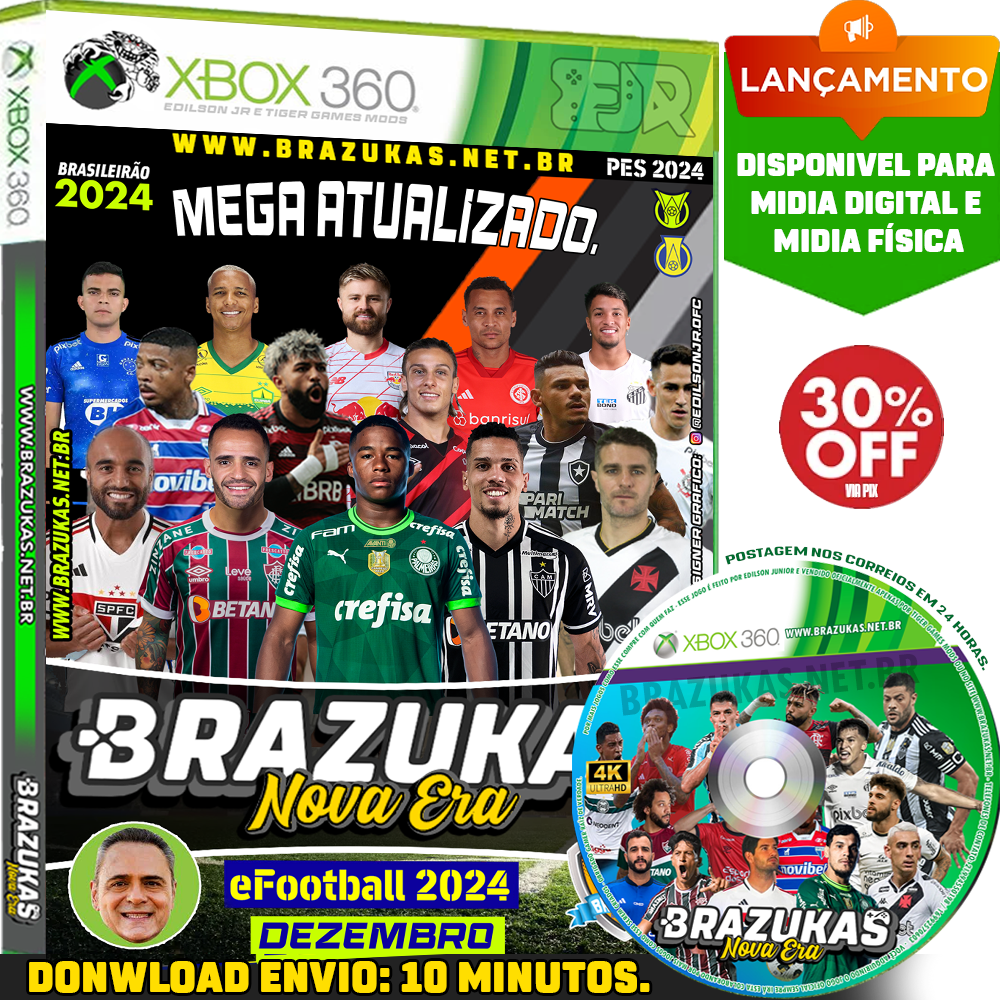 🎮 O NOVO PES 2023 GRÁTIS no XBOX 360 Atualização MARÇO