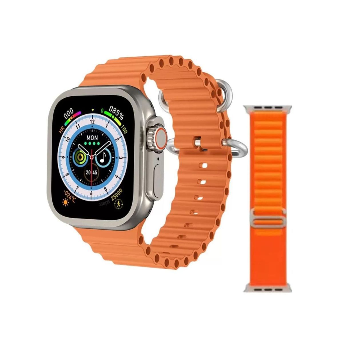 Smartwatch Hw9 Ultra Max 49mm Troca de Tela de Fundo Smart Watch HW9
