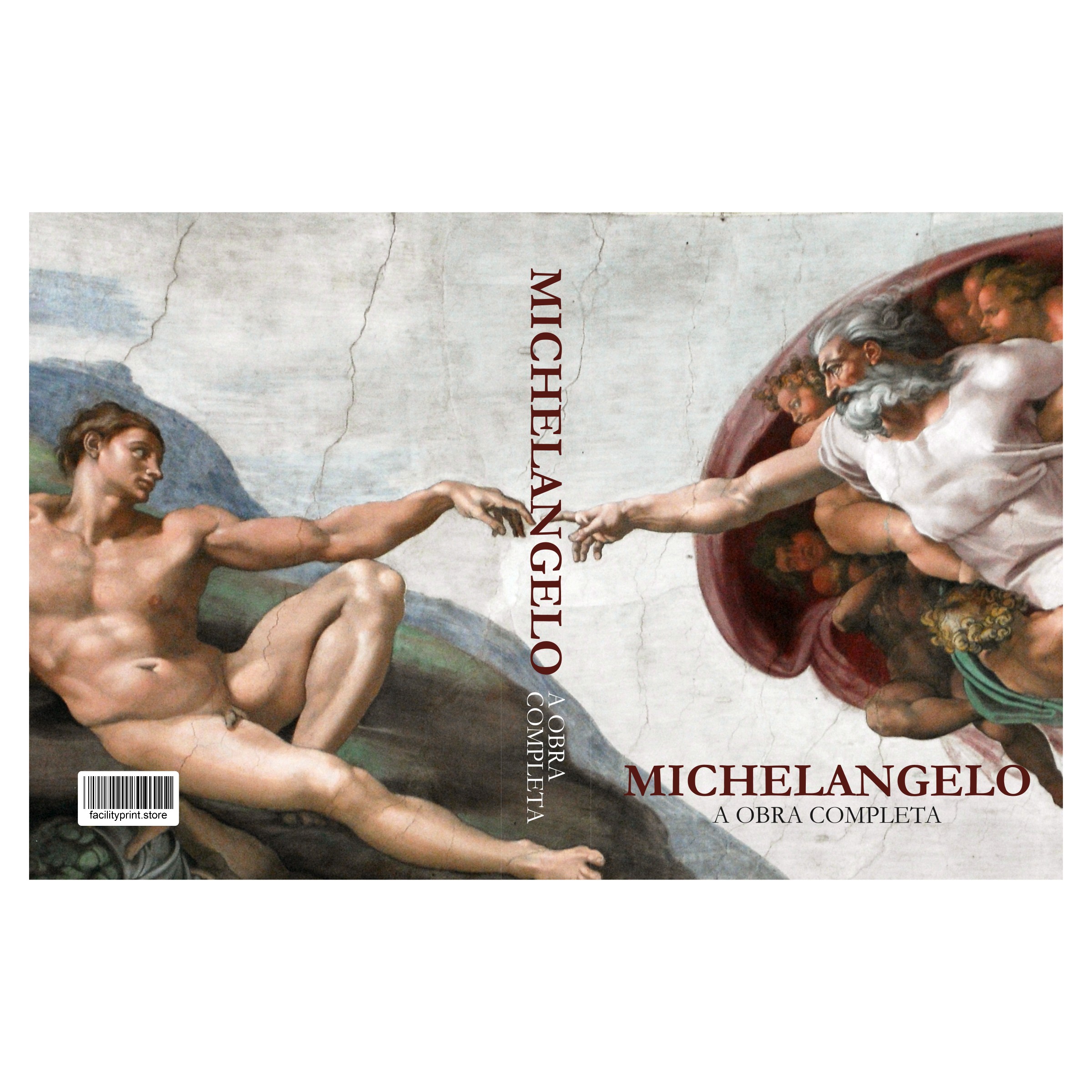 Caixa Livro Decorativa - MICHELANGELO - Facility Print Soluções