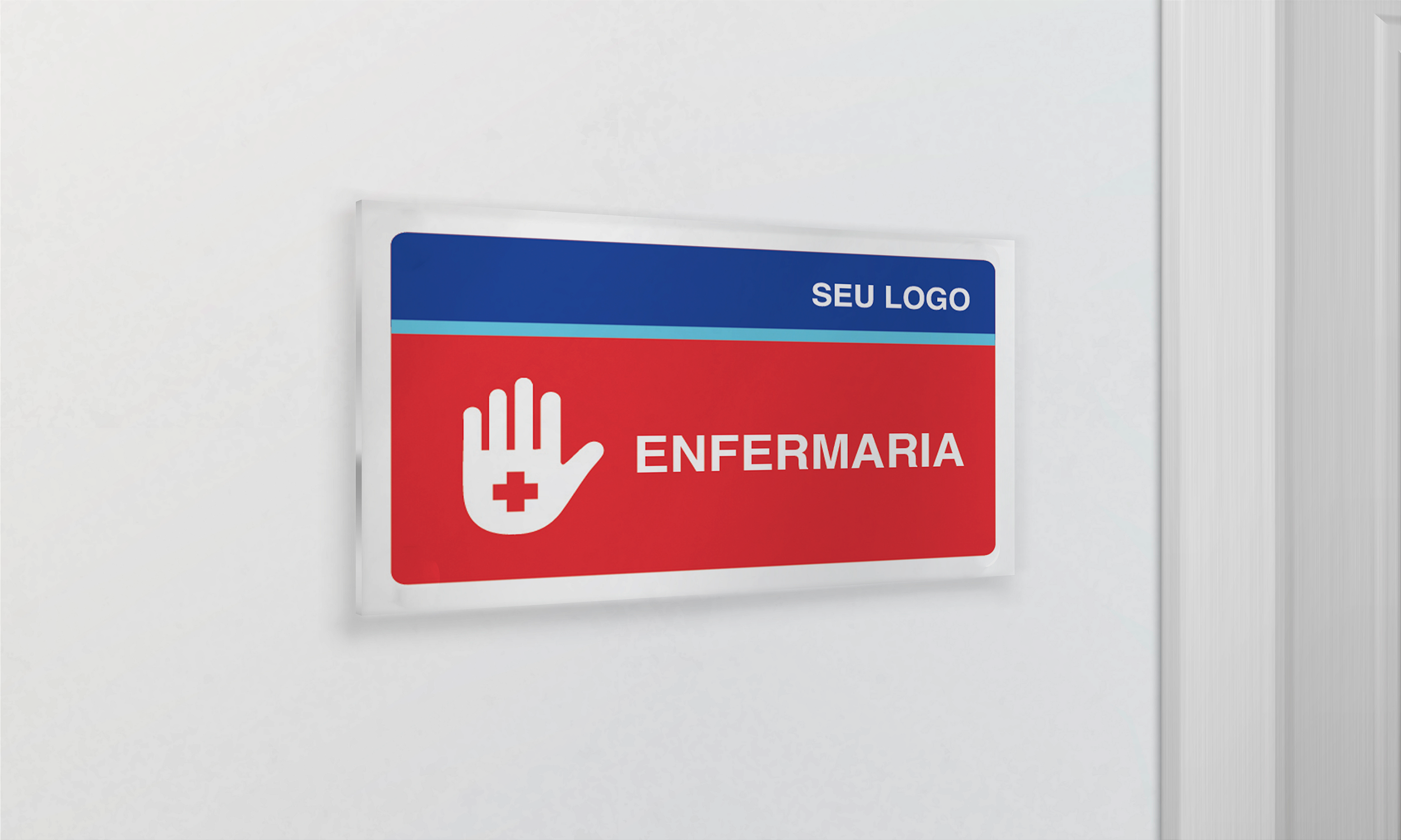 PLACA ENFERMARIA - PIA 12 - PERSONALIZADA - Facility Print Soluções ...