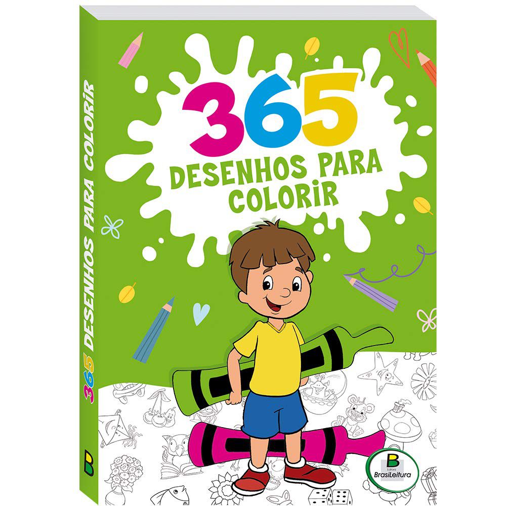 365 Desenhos para colorir - Casa da Cultura Livraria e Sebo online