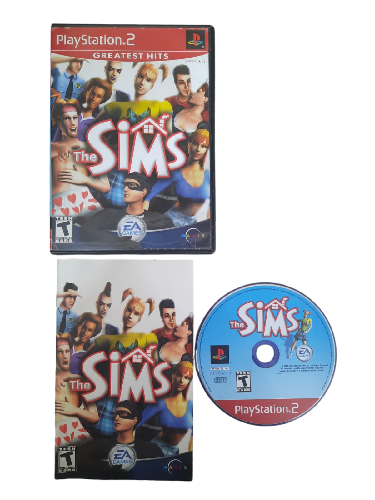 GREATEST HITS - THE SIMS - USADO - PS2 - World Colecionáveis