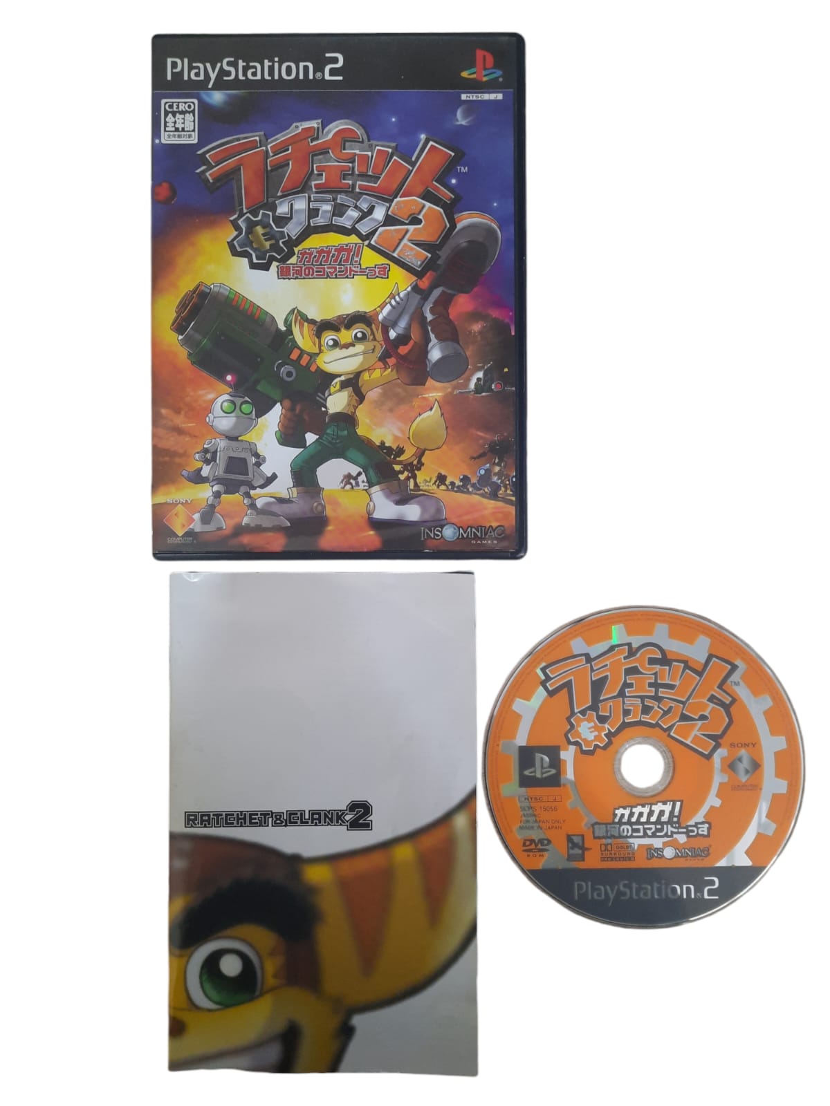 RATCHET & CLANK 2 - JAPAN REGION - USADO - PS2 - World Colecionáveis