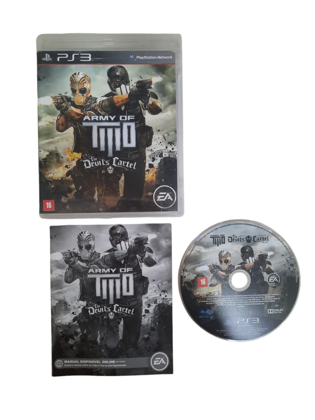ARMY OF TWO - THE DEVILS CARTEL - USADO - PS3 - World Colecionáveis