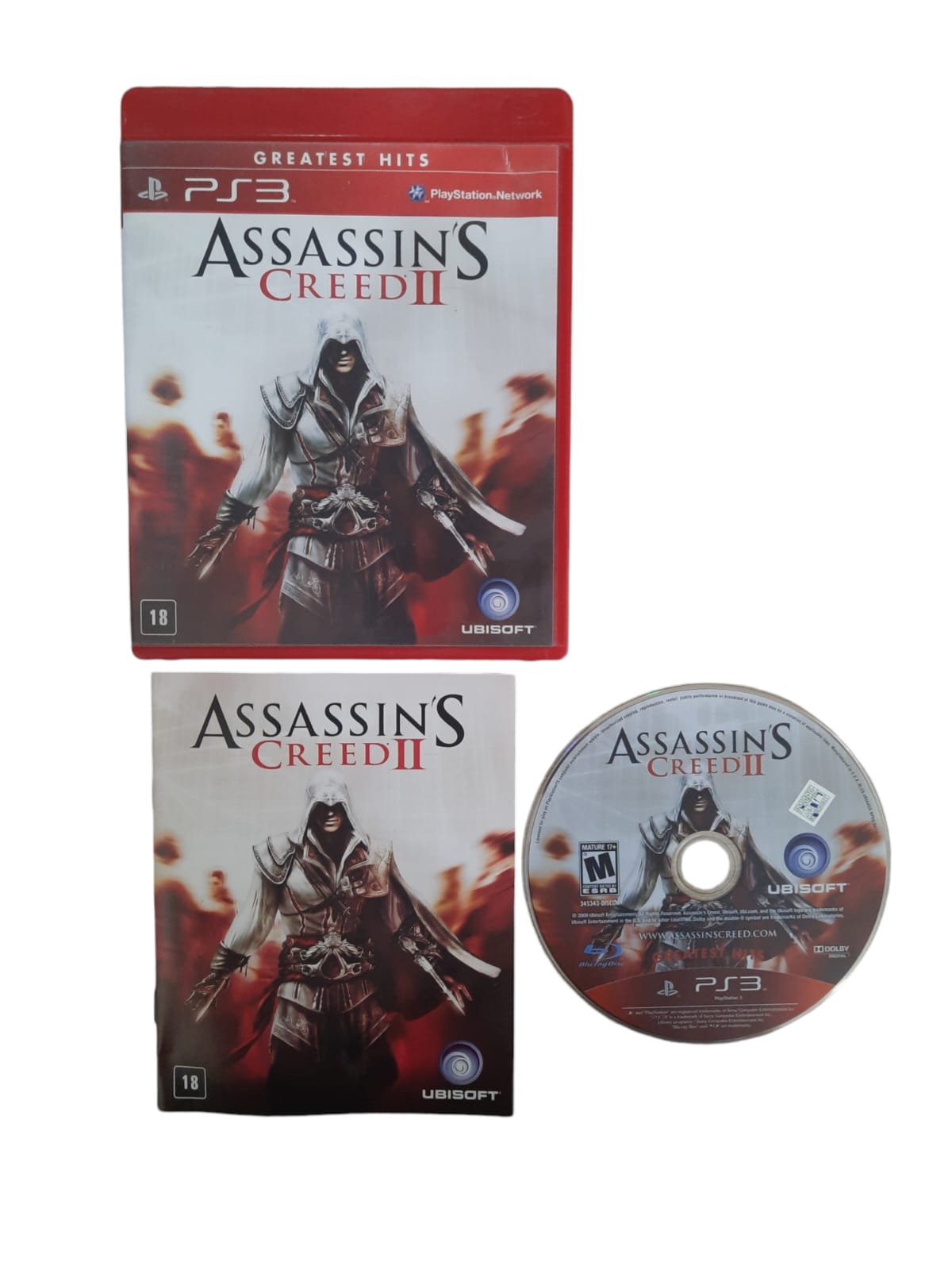GREATEST HITS - ASSASSIN´S CREED II - USADO - PS3 - World Colecionáveis