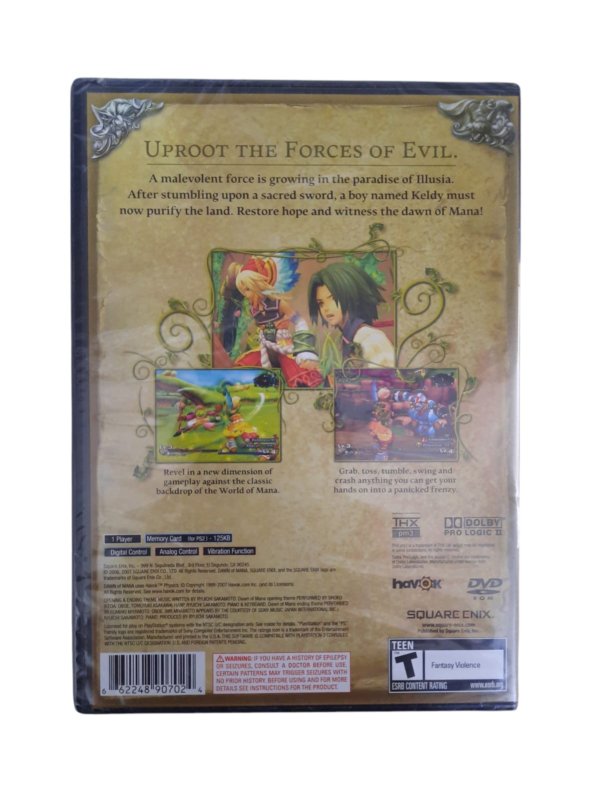 DAWN OF MANA - NOVO - PS2 - World Colecionáveis