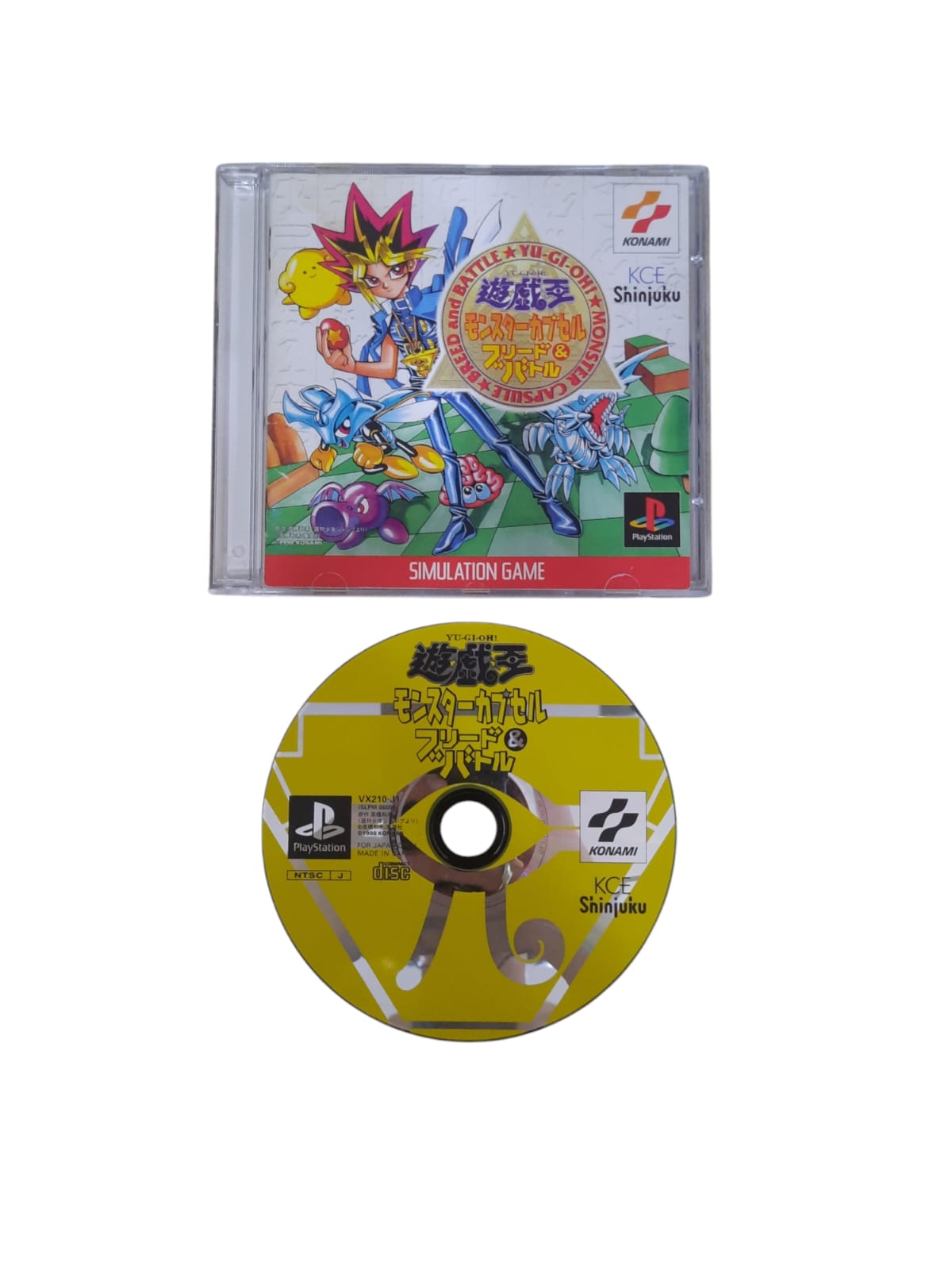 Yu-Gi-Oh! MONSTER CAPSULE: BREED & BATTLE - JAPAN REGION - USADO - PS1 ...