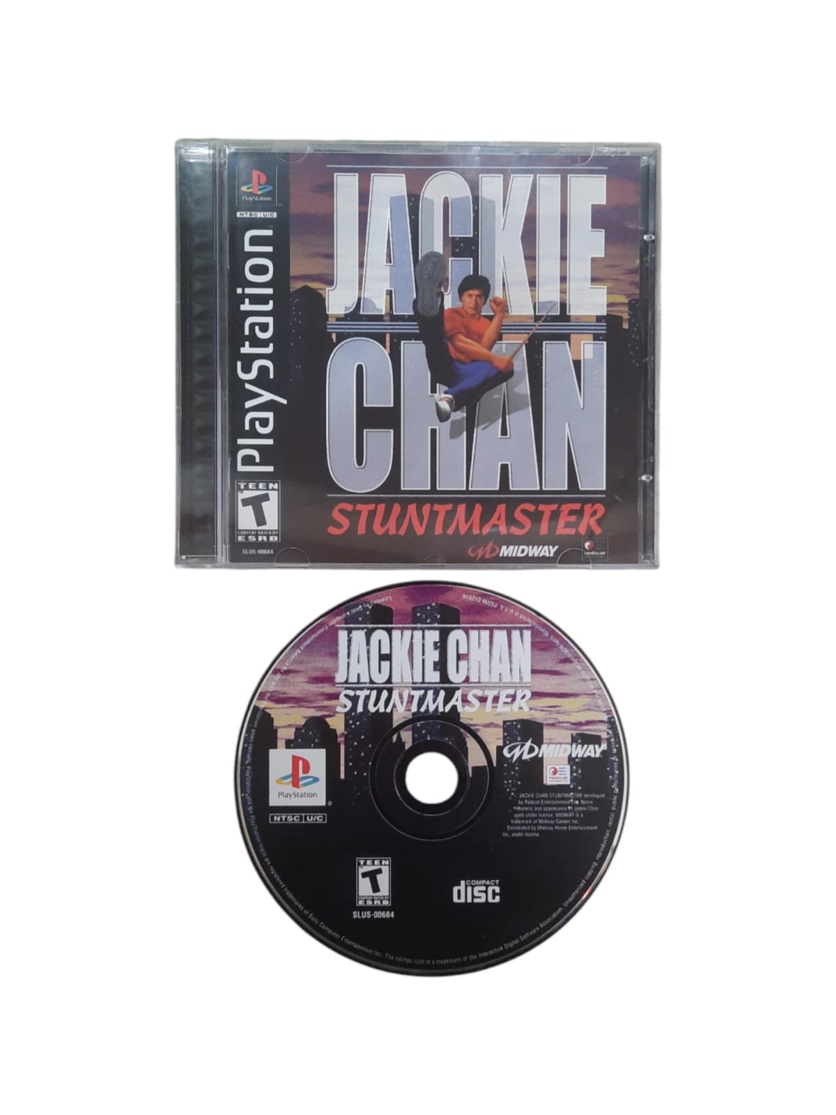 JACKIE CHAN STUNTMASTER - USADO - PS1 - World Colecionáveis