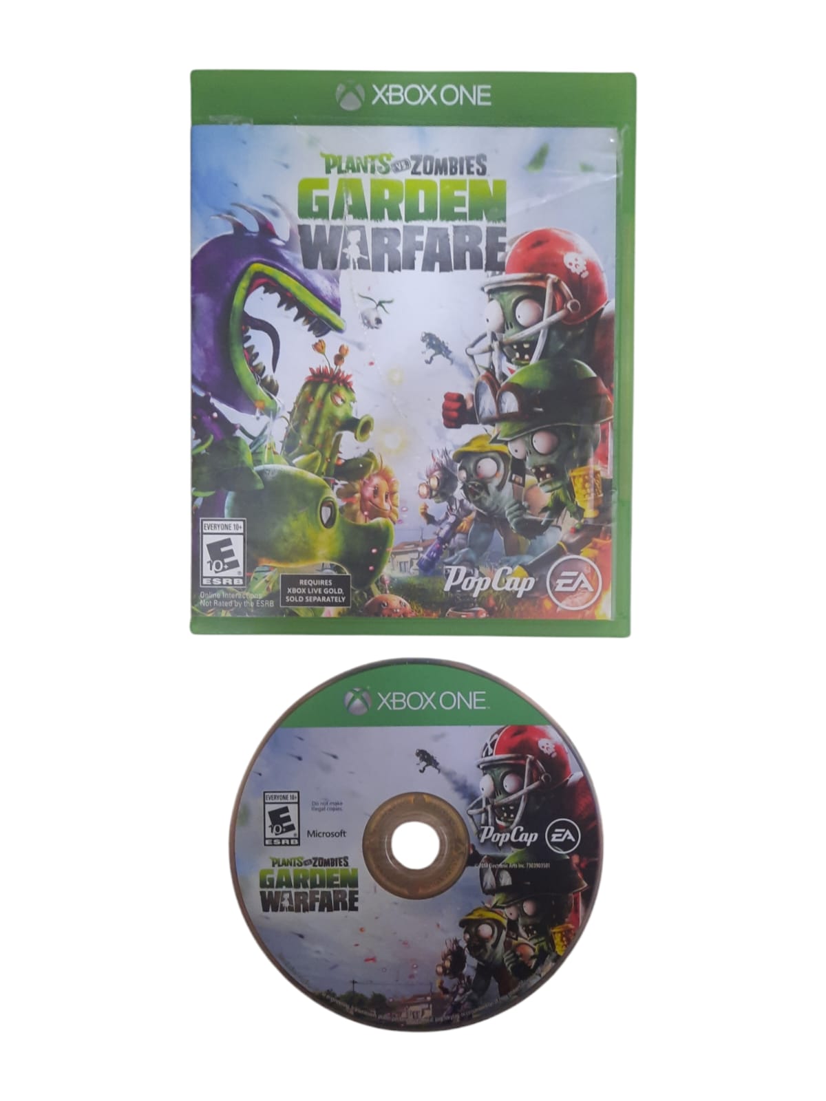PLANTS VS ZOMBIES GARDEN WARFARE - USADO - XBOX ONE - World Colecionáveis