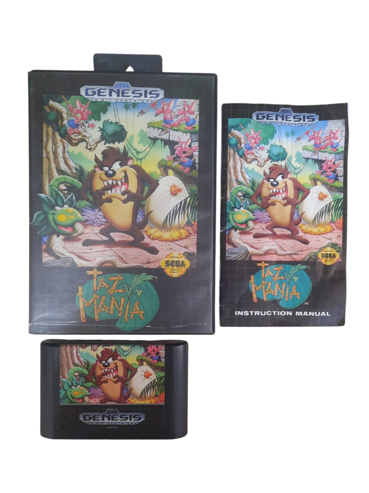 Cartouche de jeu Taz Mania nouvelle carte de jeu 16 bits pour Sega Mega Drive/système Genesis