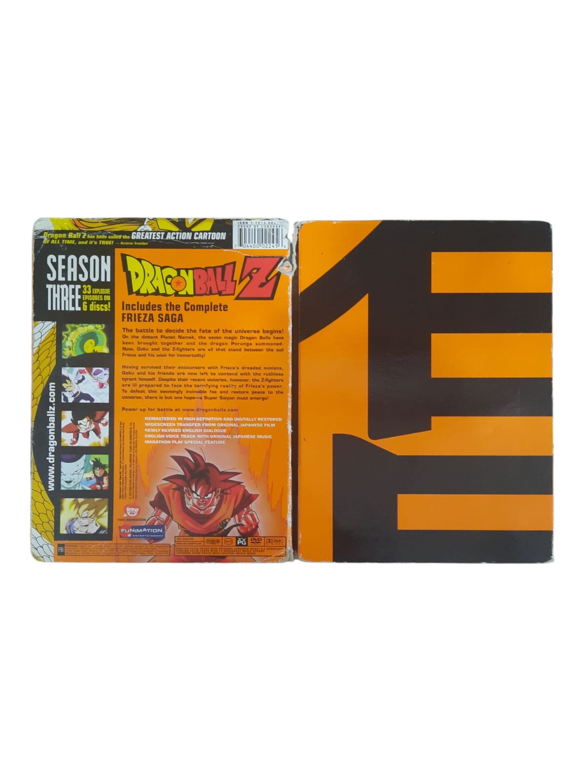DRAGON BALL Z - SEASON 3 (FRIEZA SAGA) - USADO - DVD - World