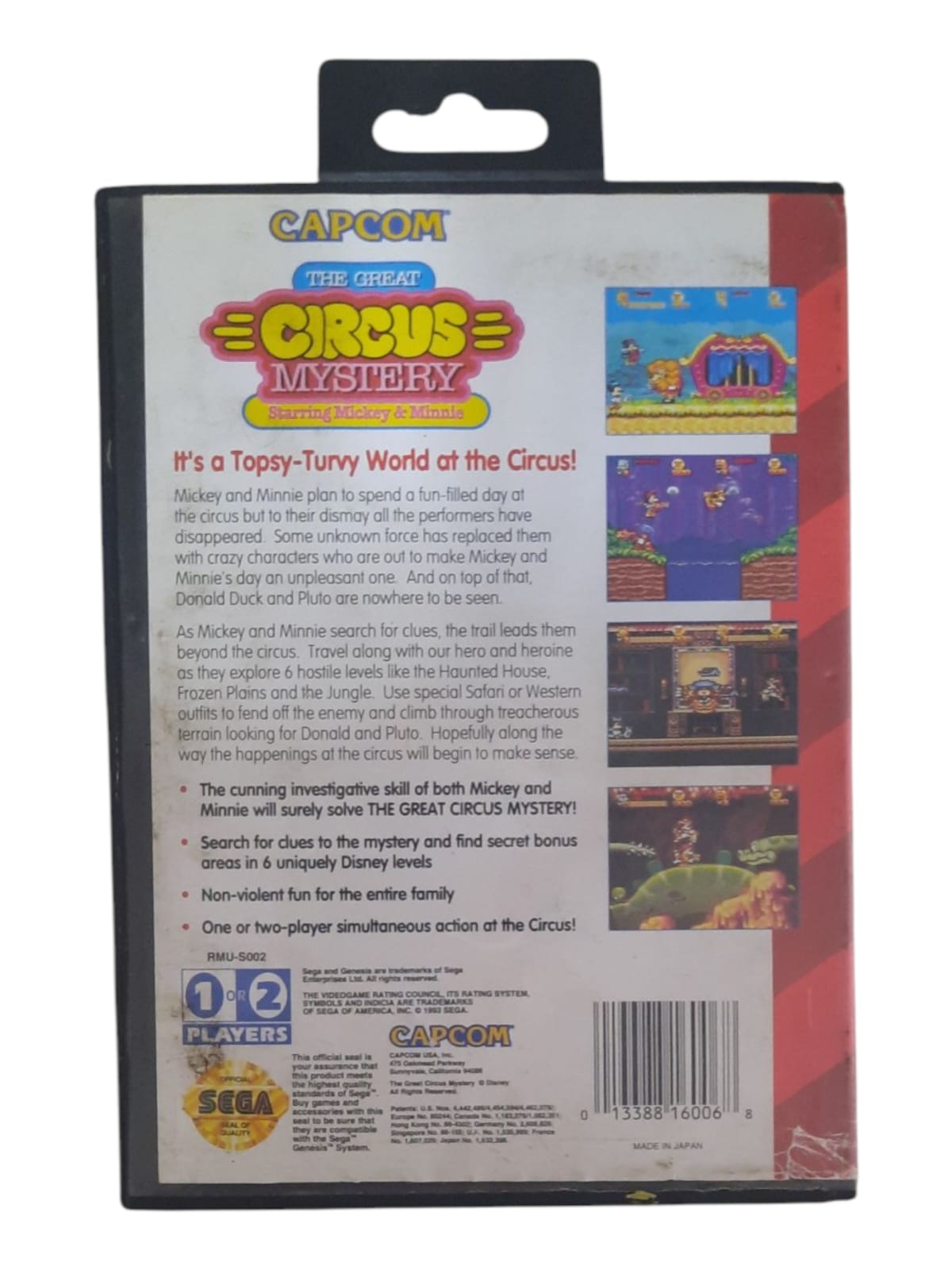 Mr. Rainbow / Mickey Curtis 新品CD THE GREAT CIRCUS MYSTERY STARRING MICKEY & MINNIE - USADO - SEGA