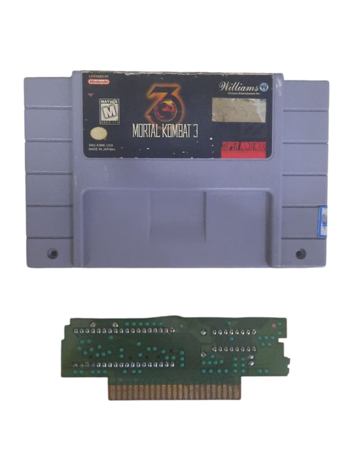 MORTAL KOMBAT 3 - USADO - SUPER NINTENDO - World Colecionáveis