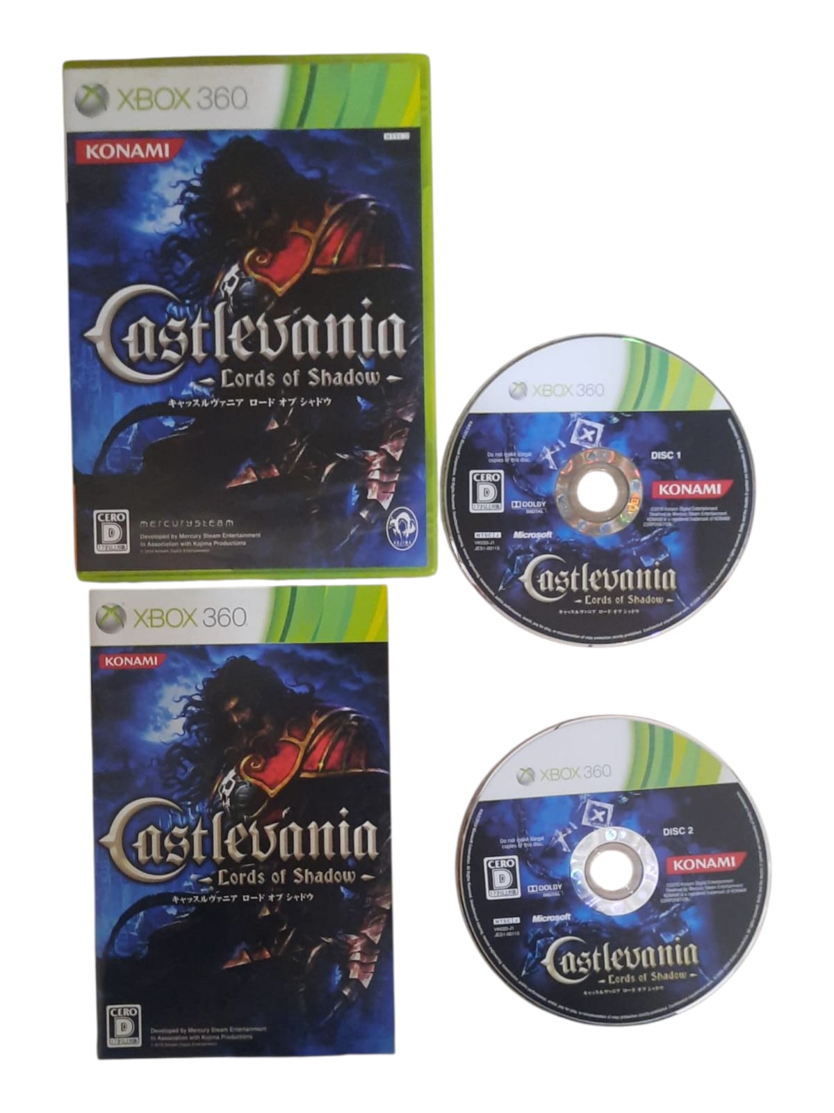 CASTLEVANIA: LORDS OF SHADOW - JAPAN REGION - USADO - XBOX 360