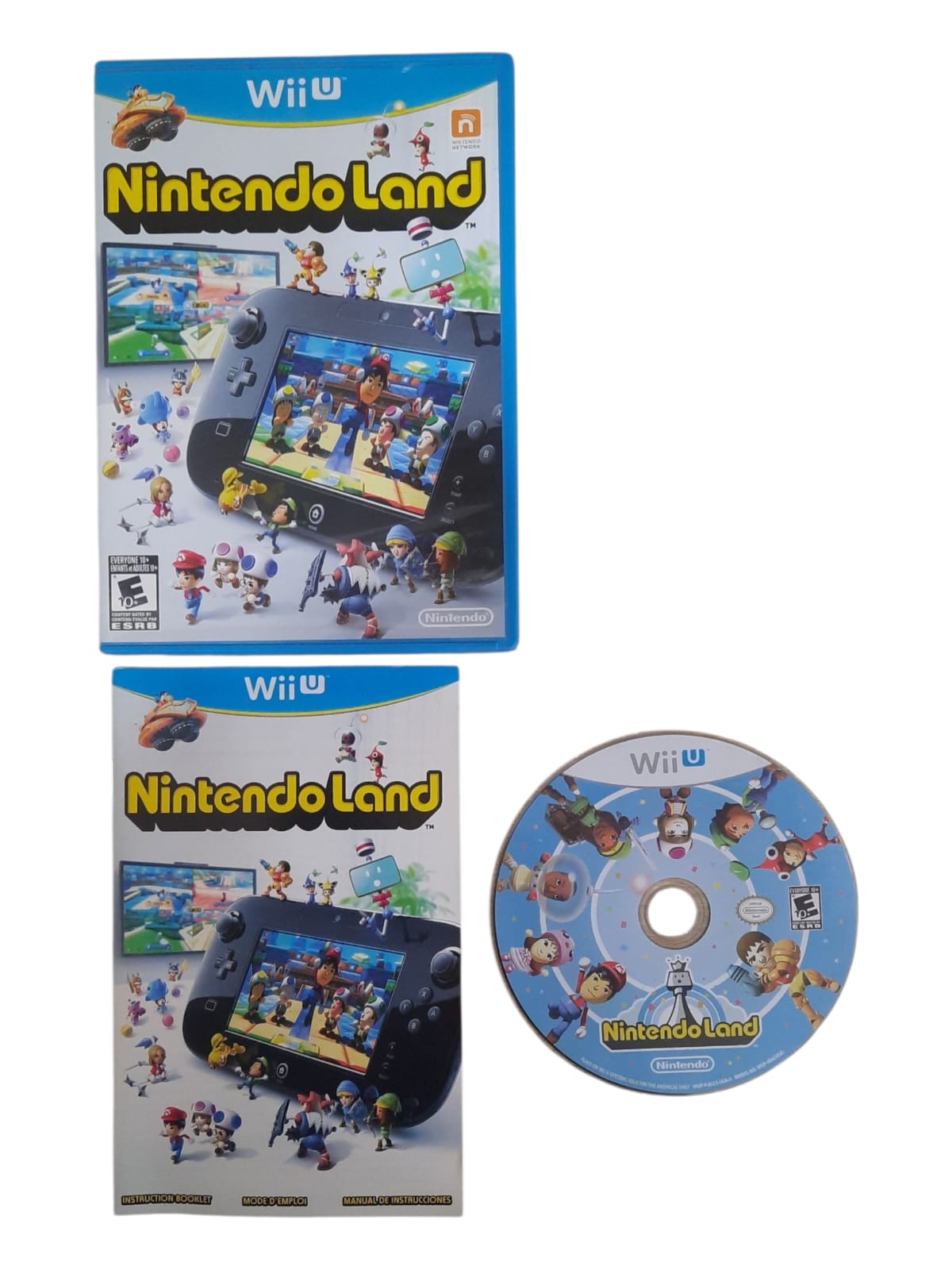 NINTENDO LAND - C/ LUVA - USADO - NINTENDO Wii U - World Colecionáveis