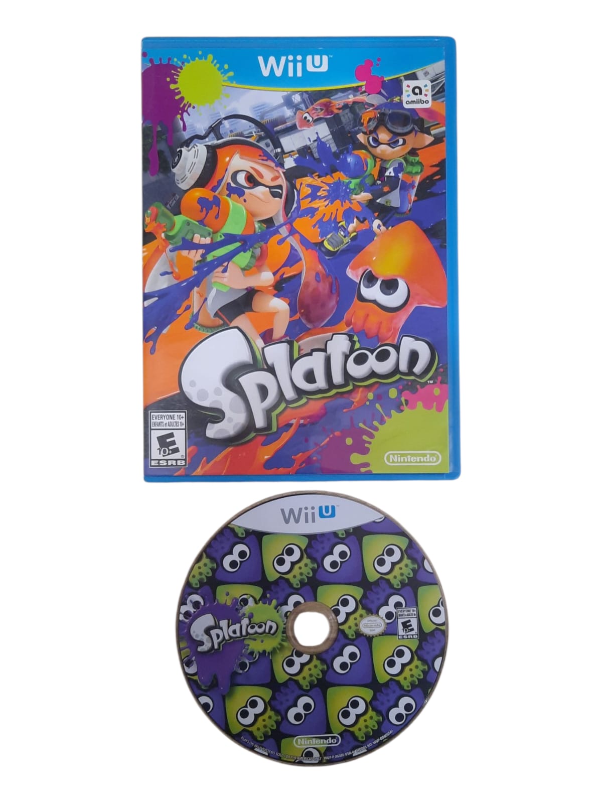 SPLATOON - USADO - NINTENDO Wii U - World Colecionáveis