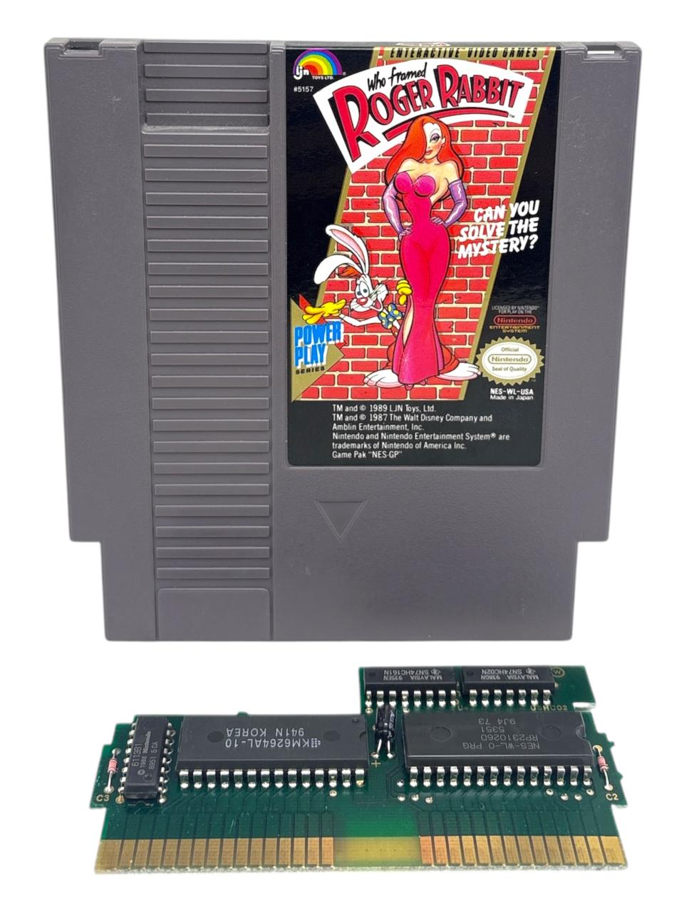 WHO FRAMED ROGER RABBIT - USADO - NINTENDO NES - World Colecionáveis