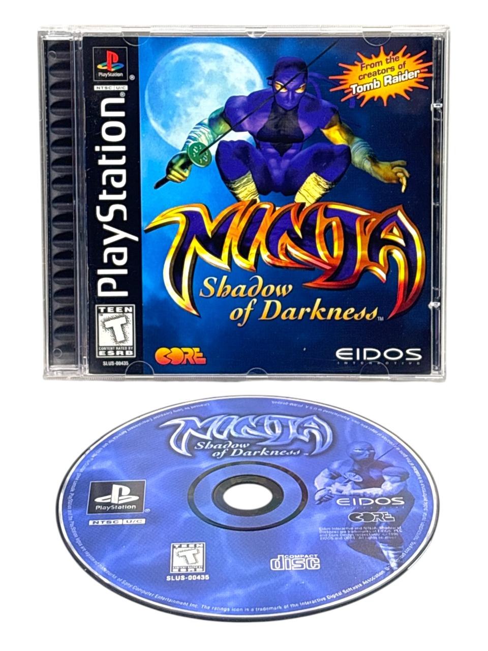 NINJA: SHADOW OF DARKNESS - USADO - PS1 - World Colecionáveis
