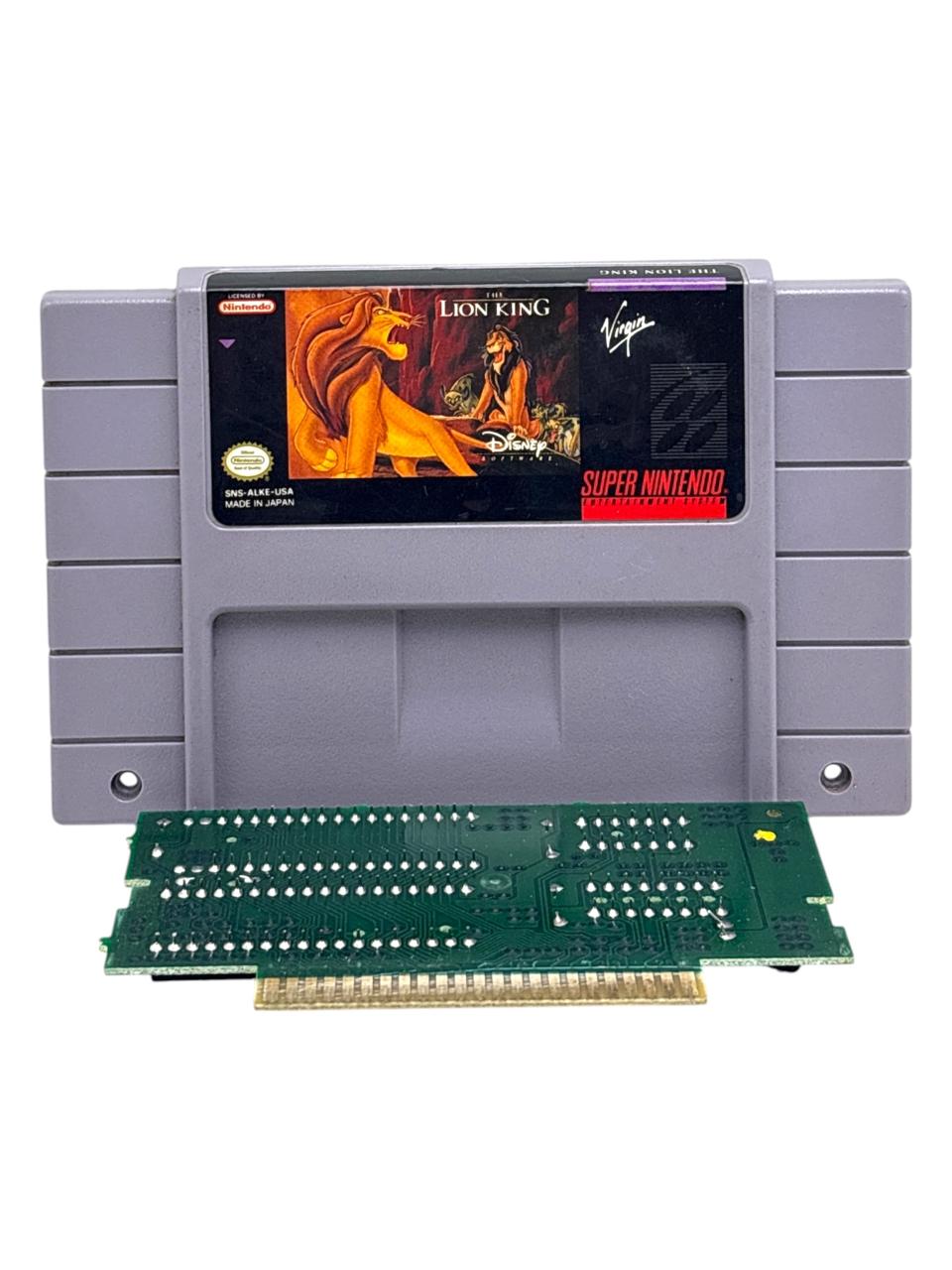THE LION KING - USADO - SUPER NINTENDO - World Colecionáveis