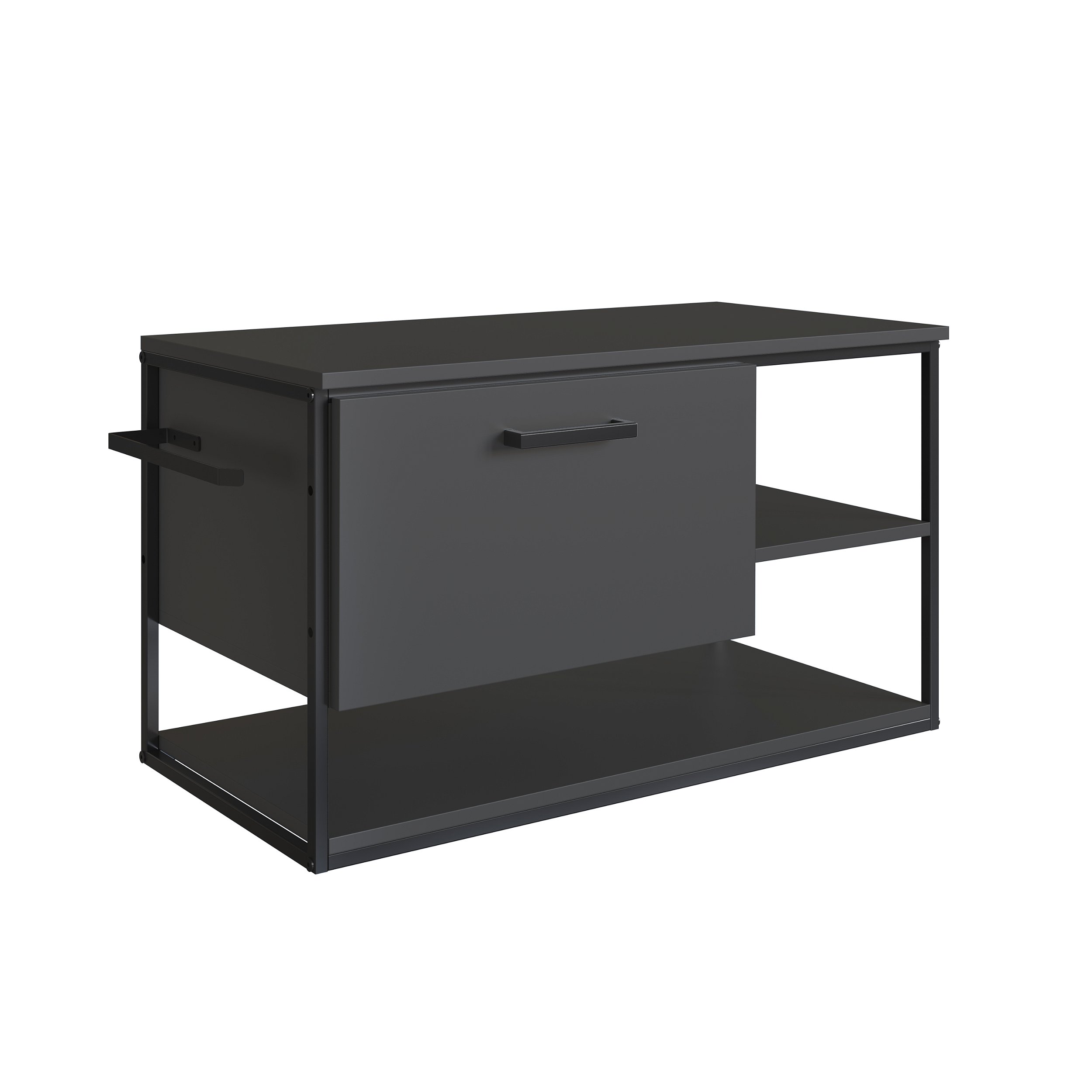 家具 benavente SL-53 Gabinete Suspenso para Banheiro Estilo Industrial 80cm Sem Cuba