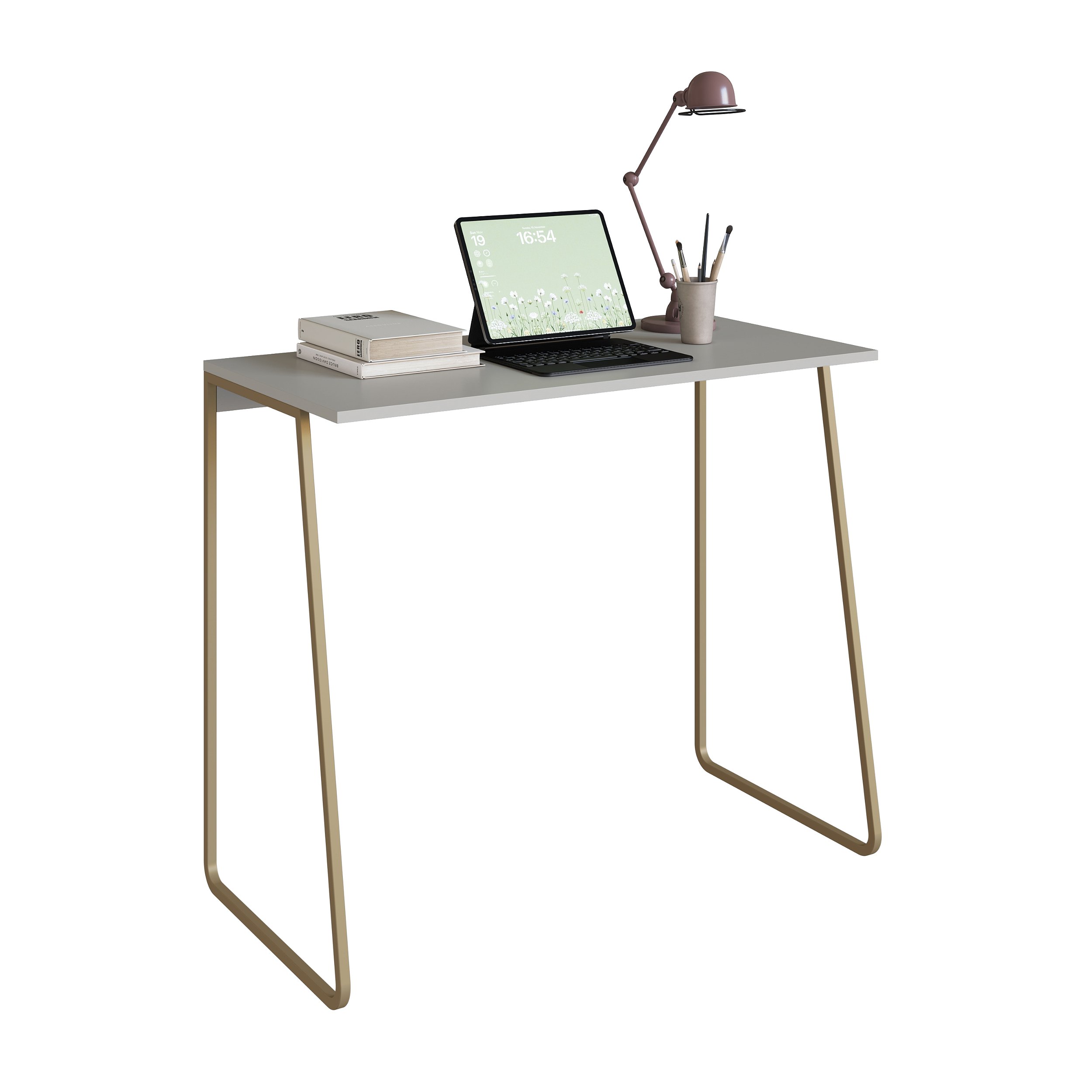 Mesa Escrivaninha Industrial Escritório Home Office 90cm Arenas