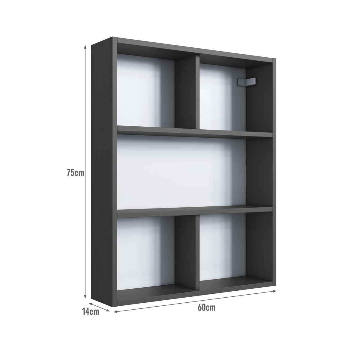 Nicho Organizador Multiuso Suspenso 60cm com Prateleiras
