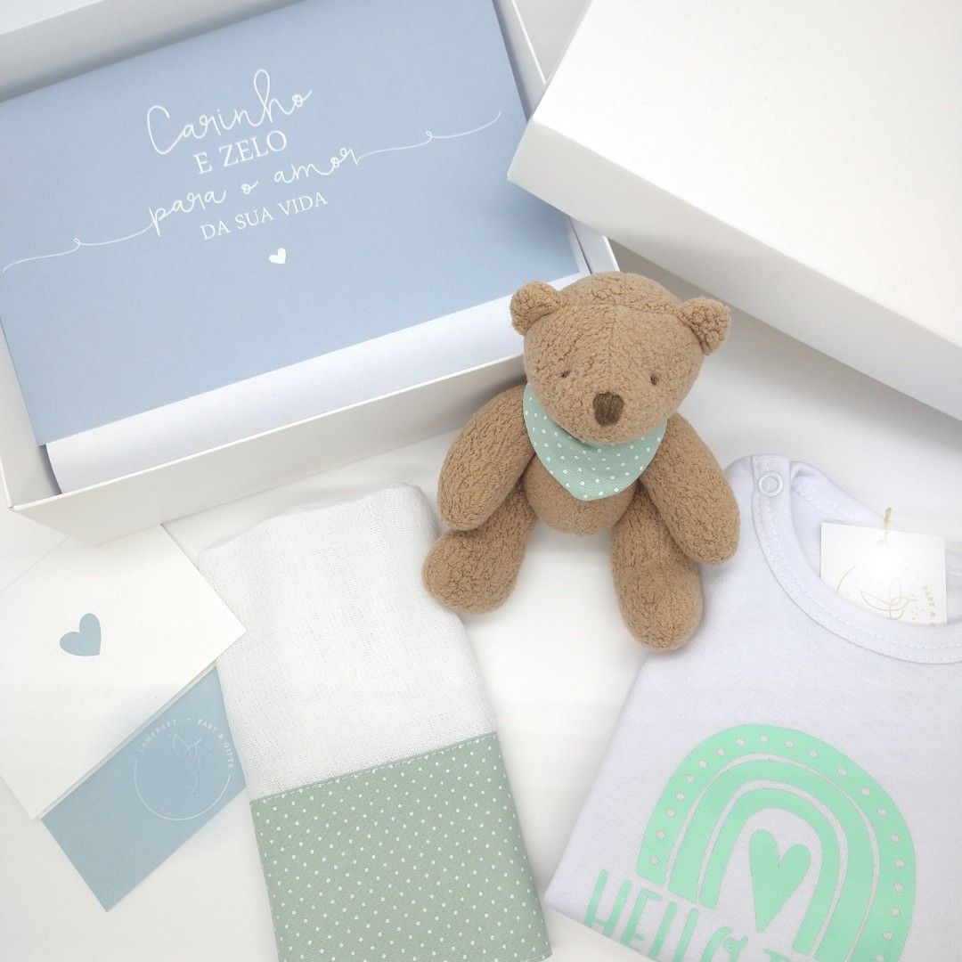 Kit Completo para bebê Menina presente Body personalizado /Mijao