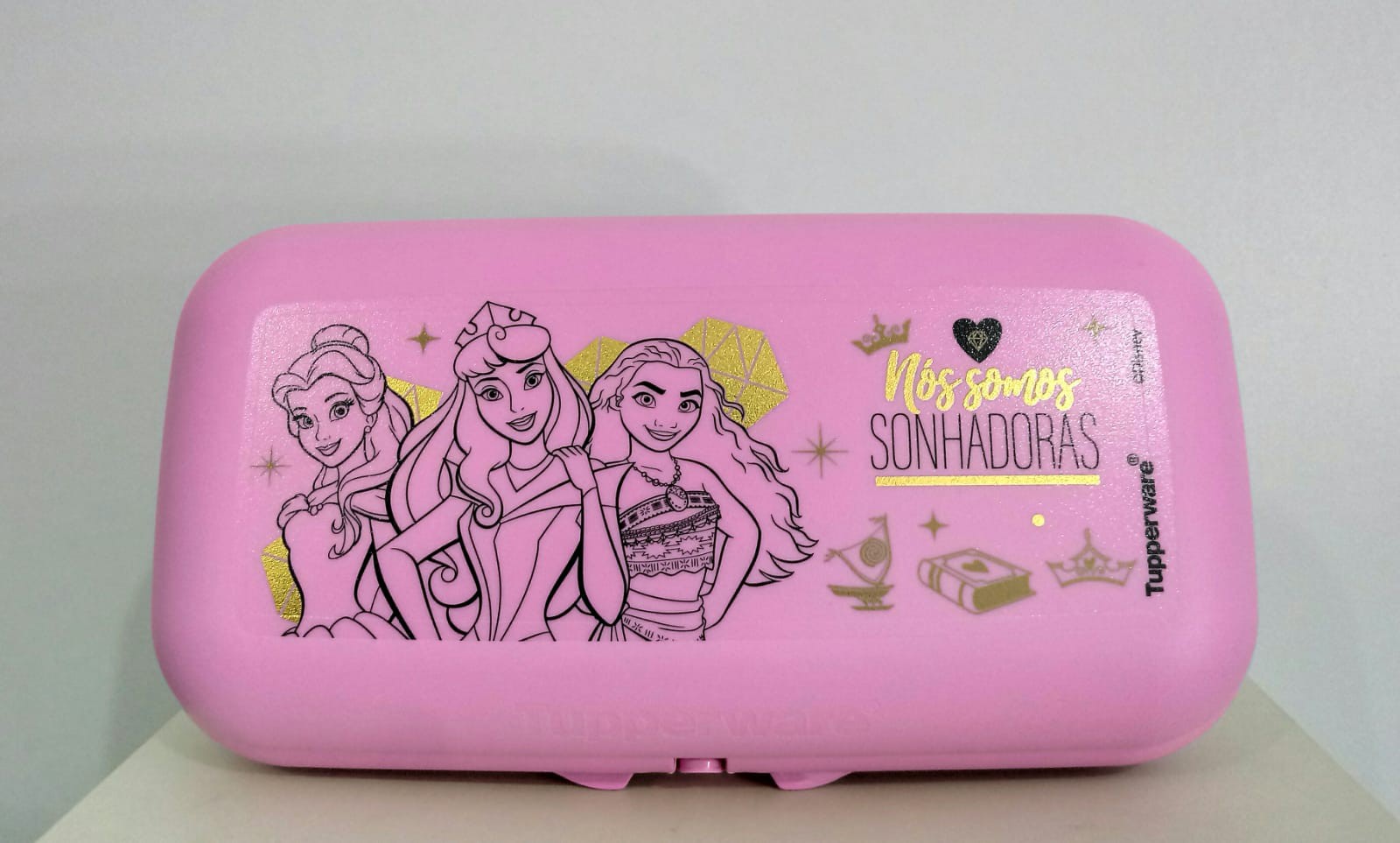 Tupperware Tupper Snack Grande Princesas - Mãe, Casei e Agora