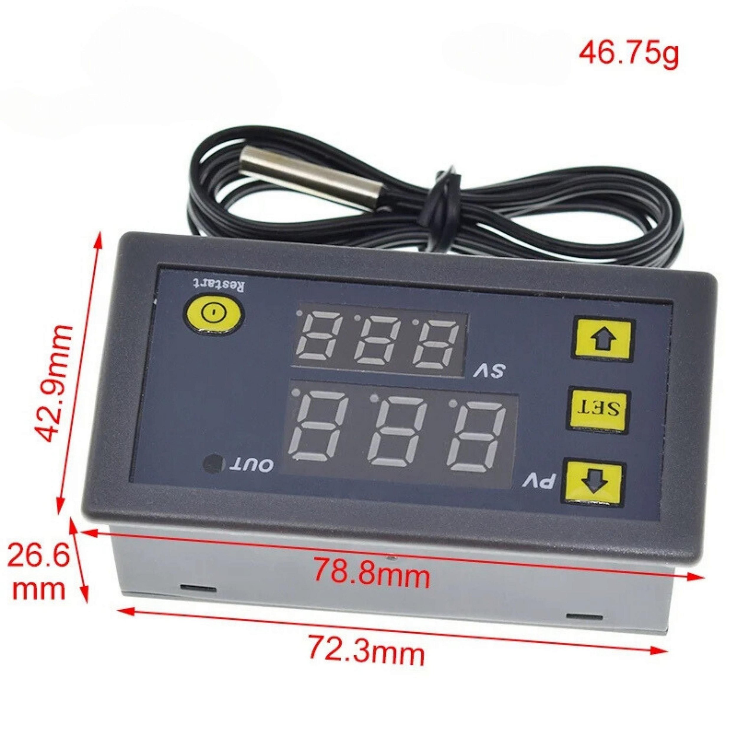 Termostato Controlador Temperatura Digital Freezer Aquário - Safira ...
