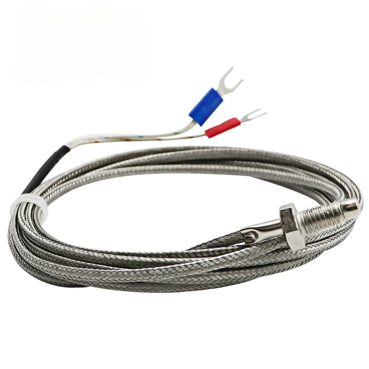 Termopar De Resorte, Termopar Tipo K De Acero Inoxidable Simple Para Sensor De Temperatura OTVIAP K Type Thermocouple | En Línea