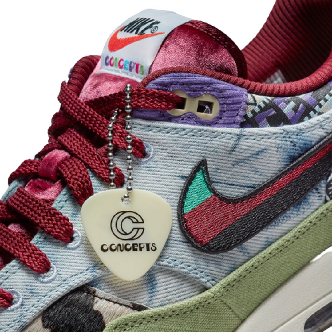 【極美品】 NIKE×CONCEPTS AIR MAX 1 SP MELLOW Tênis Concepts x Air Max 1 SP Mellow Colorido | LK Sneakers