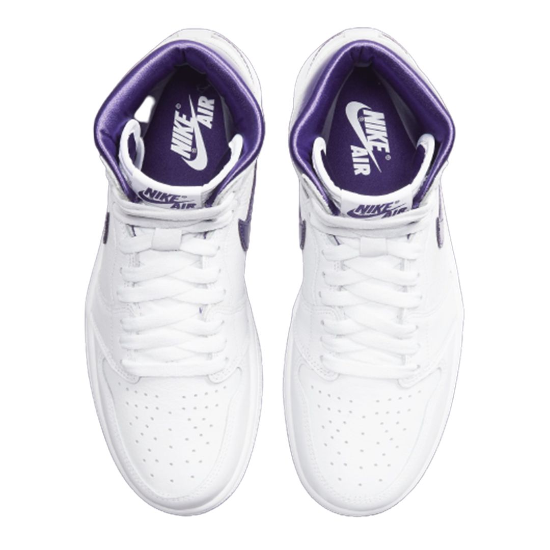 Air Jordan 1 Retro High Court Purple - Blackapparel