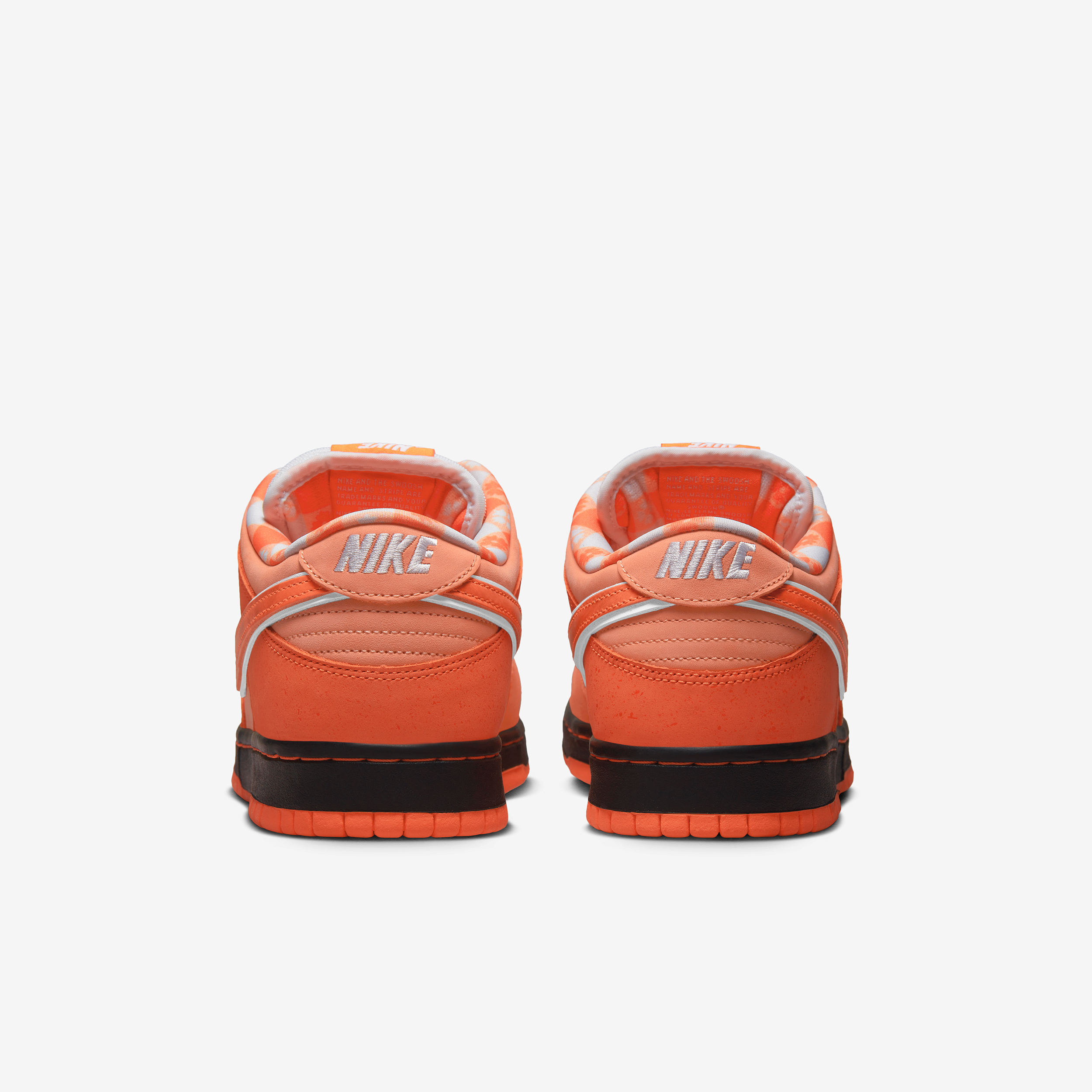 Tênis Nike SB Dunk Low Concepts Orange Lobster Laranja