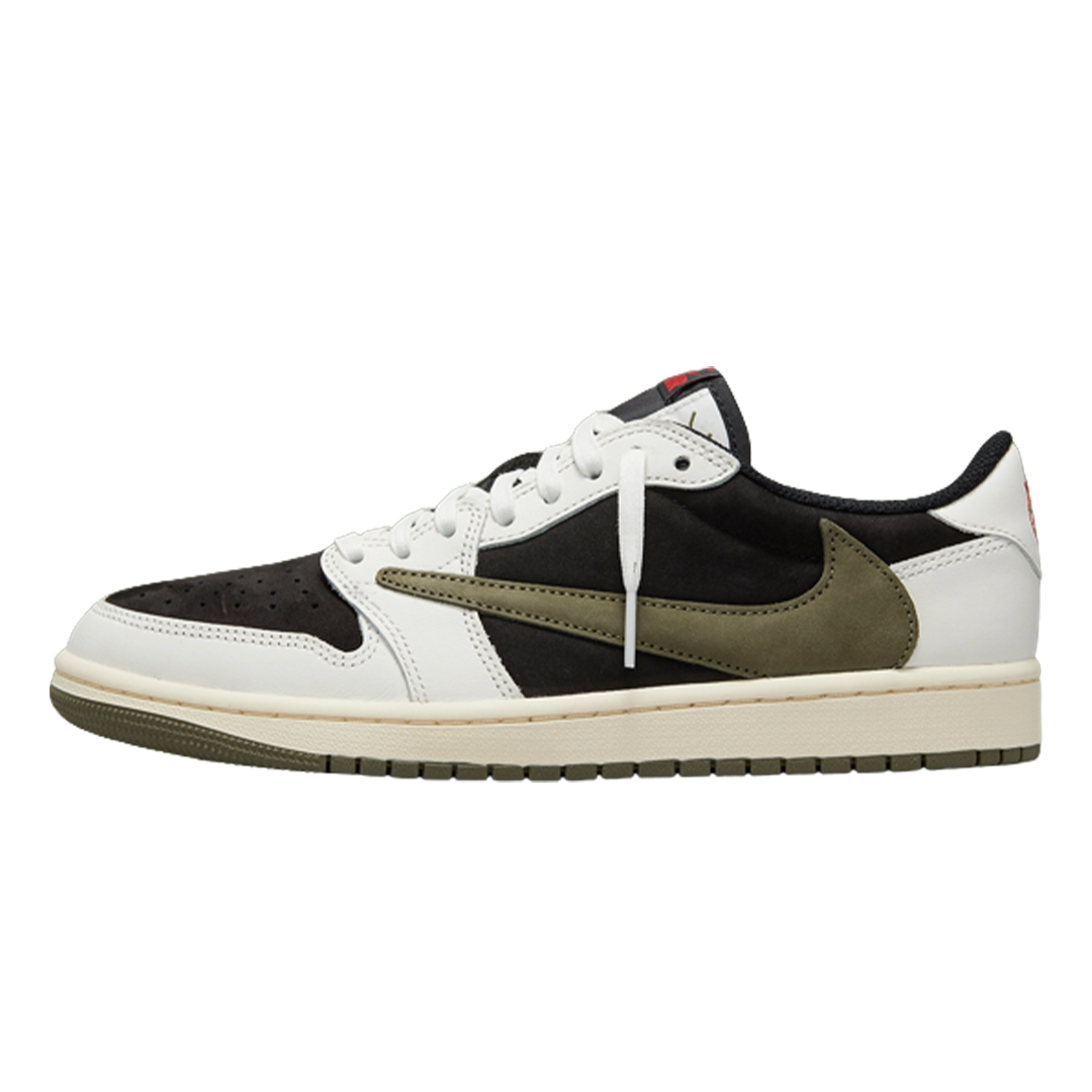 上品なブランド Air Jordan Olive Scott Travis SP OG Low Retro 1 靴