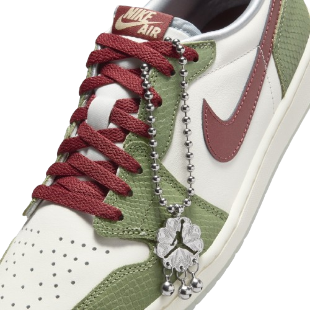 NIKE エアジョーダン1 ロー Year of the Dragon Tênis Air Jordan 1 Low 'Year of Dragon 2024' Vinho | LK Sneakers