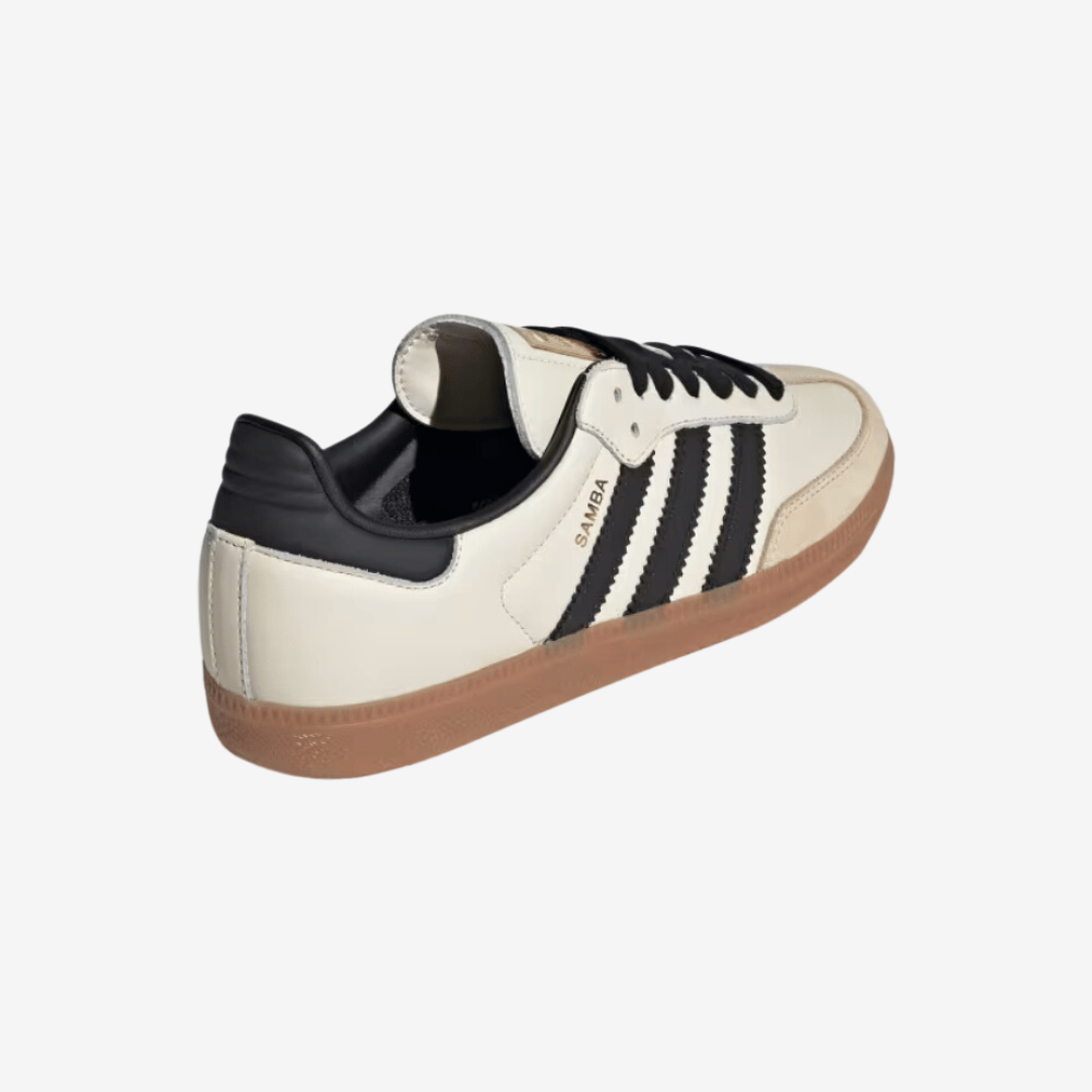 Tênis adidas Samba OG Cream White Core Black - Blackapparel