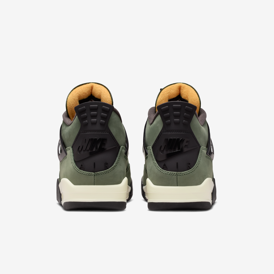 Tênis Jordan 4 Retro OG SP Undefeated 2025 Verde Militar