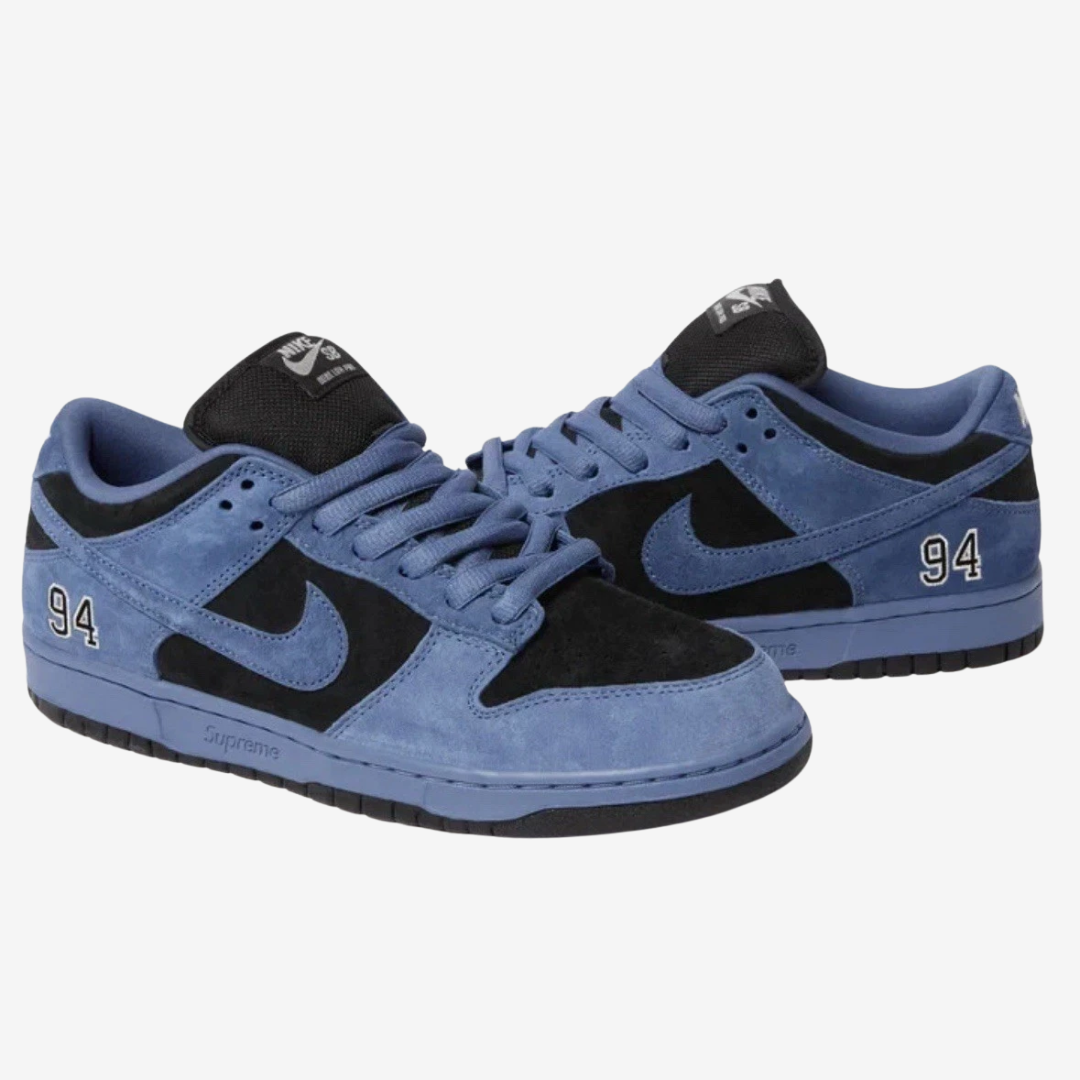 Tênis Nike SB Dunk Low Supreme 94 Ocean Fog Azul | BlackApparel