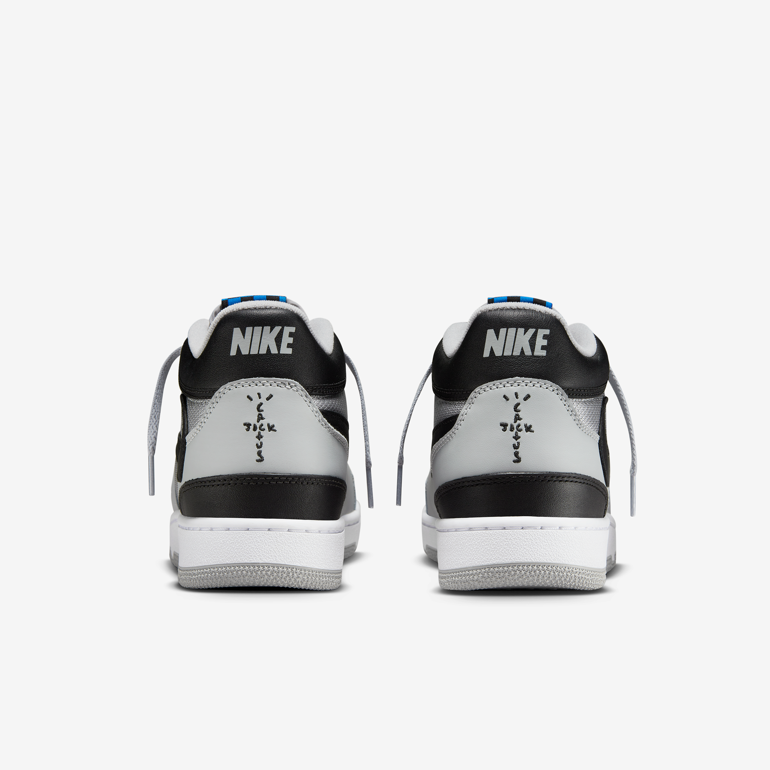 Tênis Cactus Jack x Nike Mac Attack Light Grey cinza