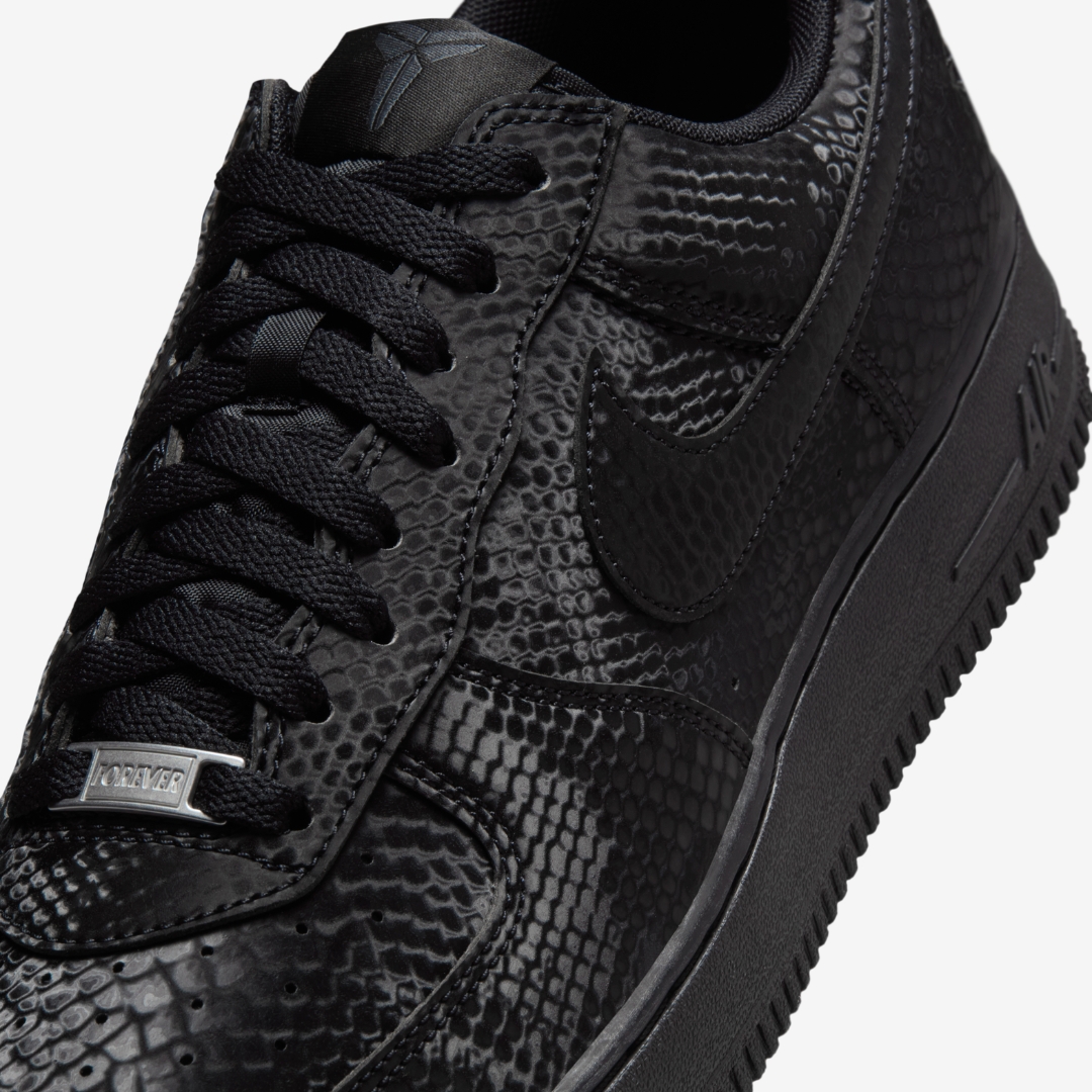 Tênis Kobe x Nike Air Force 1 Low Black Mamba Preto | BlackApparel