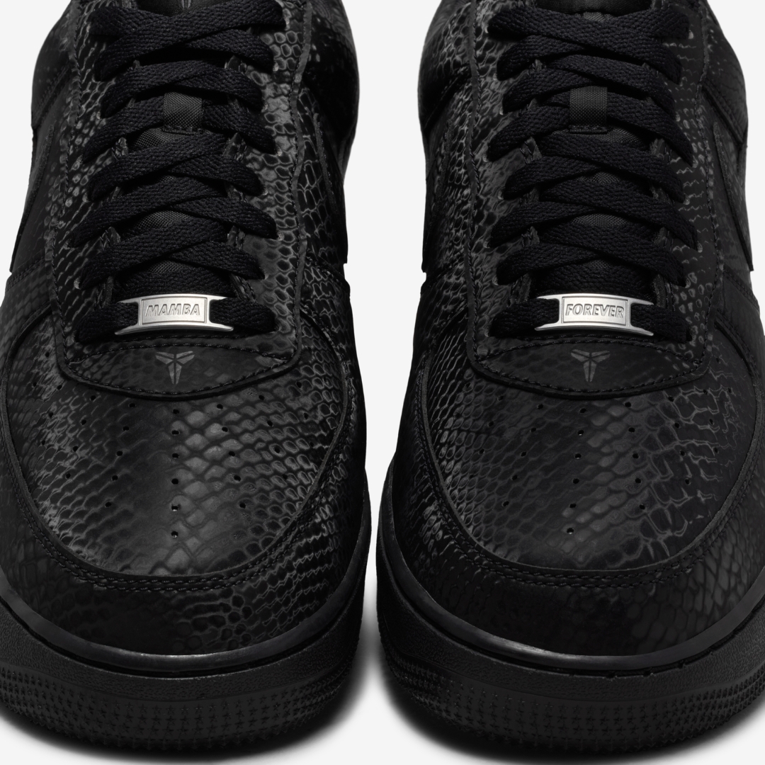 Tênis Kobe x Nike Air Force 1 Low Black Mamba Preto | BlackApparel
