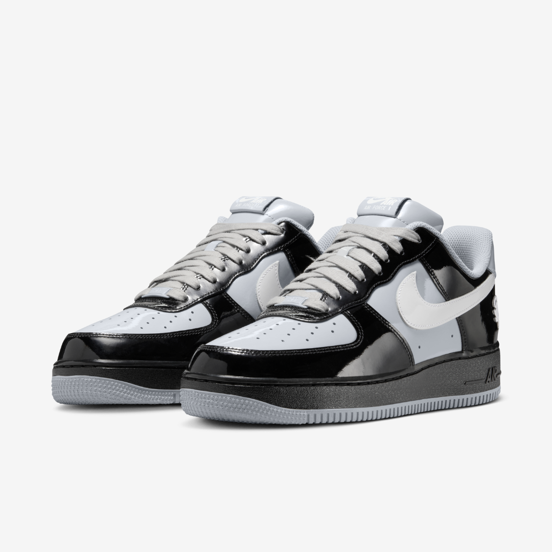 NIKE セントラルシー　Central cee コラボ Tênis Central Cee x Syna x Air Force 1 Low Black Grey