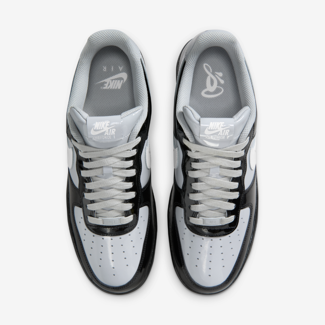 Tênis Central Cee x Syna x Air Force 1 Low Black Grey