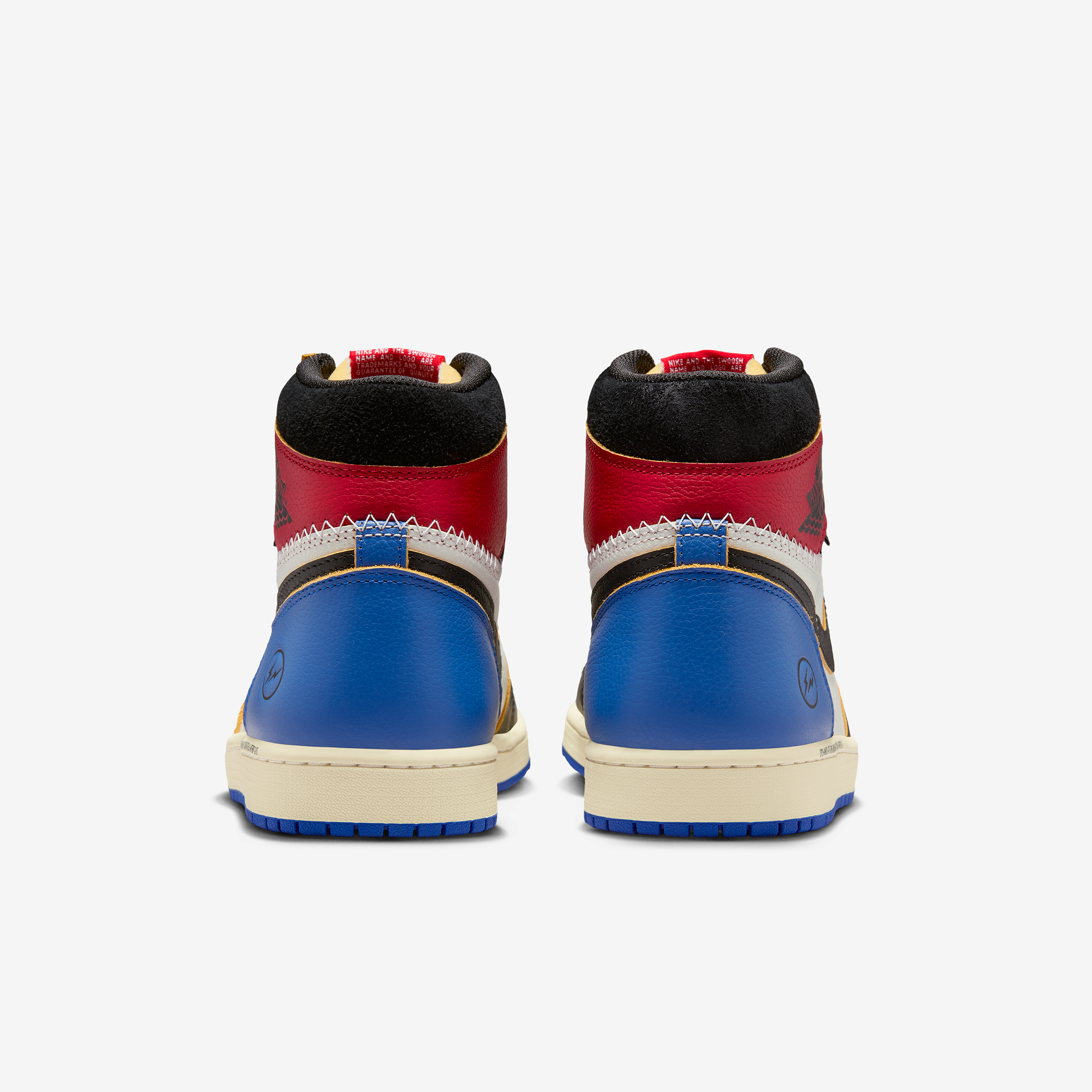 Tênis Fragment x Union x Air Jordan 1 Varsity Red | BlackApparel