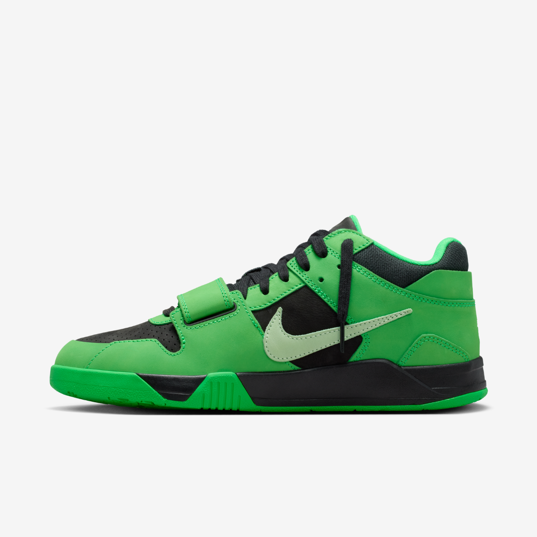 Tênis Jordan Jumpman Jack TR Travis Scott Spark Green