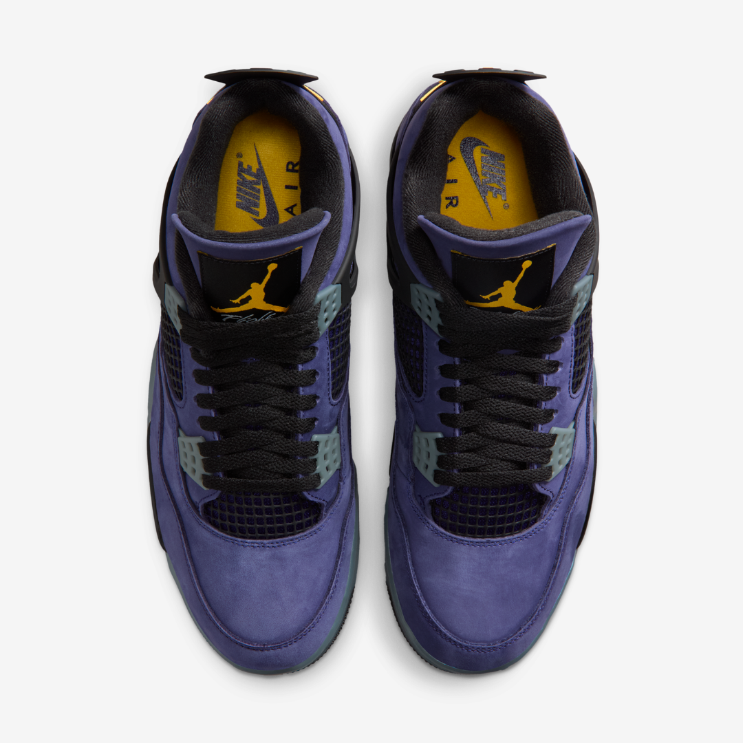Tênis Air Jordan 4 Retro Lakers Roxo | BlackApparel - Blackapparel