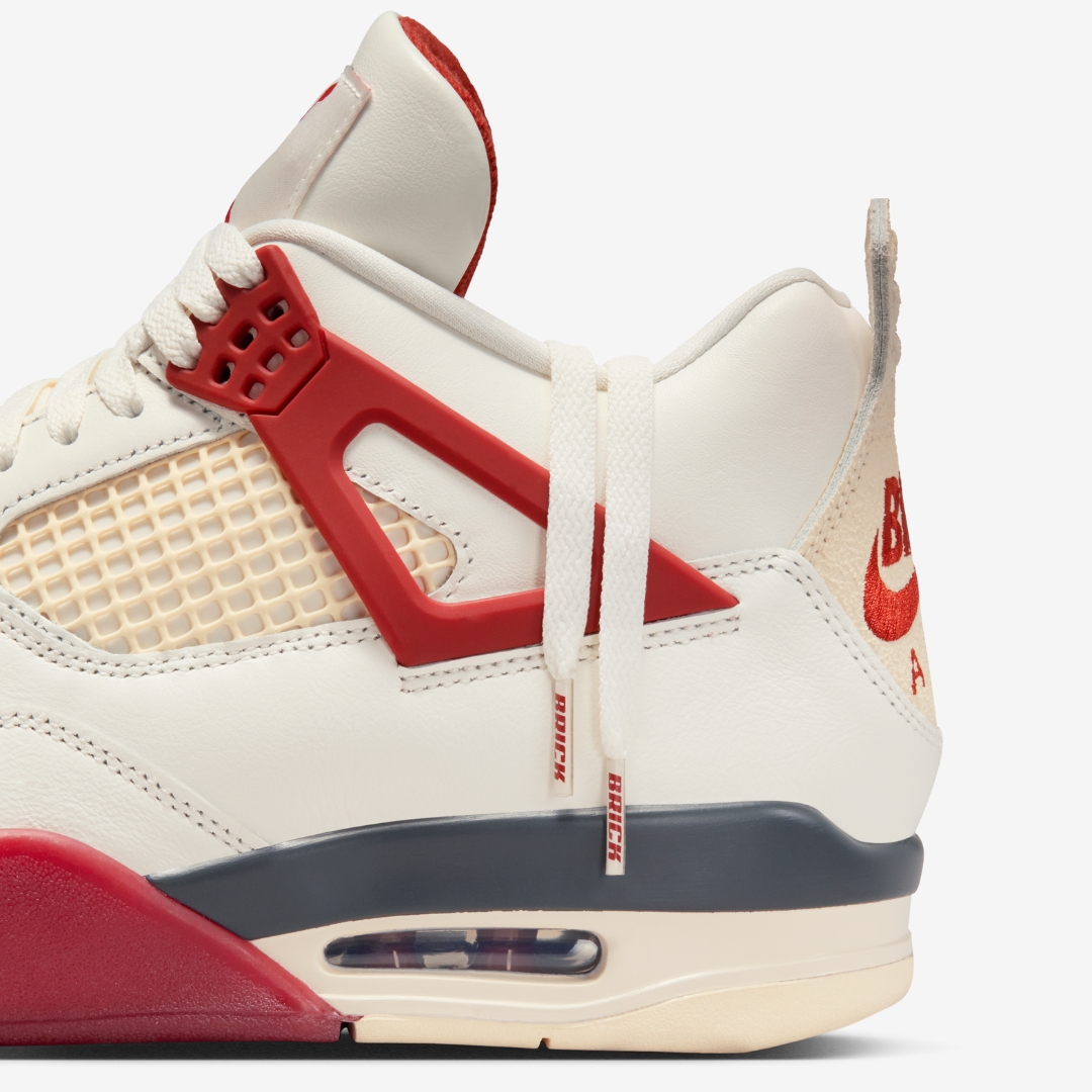 Tênis Nigel Sylvester x Air Jordan 4 Brick | BlackApparel