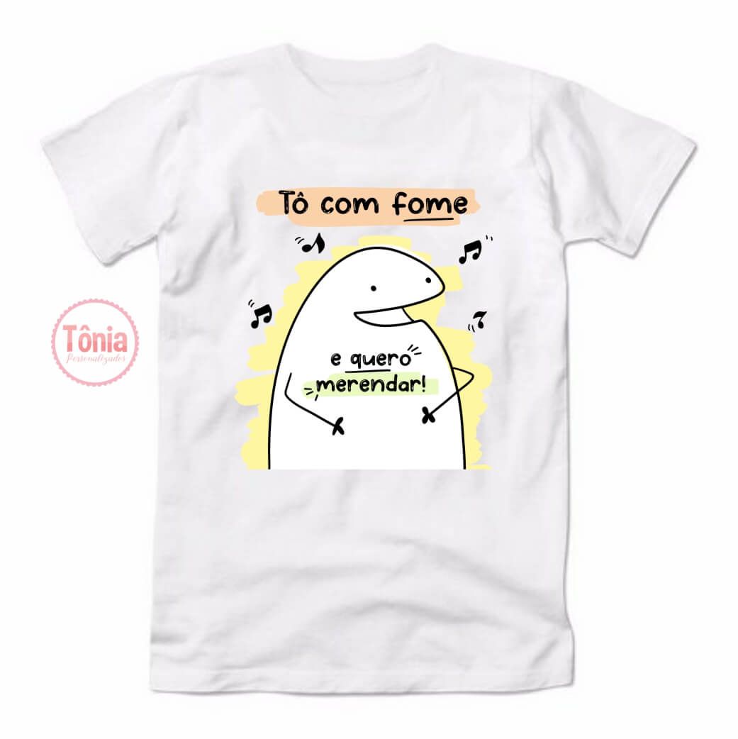 Camisa Camiseta Florks Meme A Boca Foi Feita Pra Comer